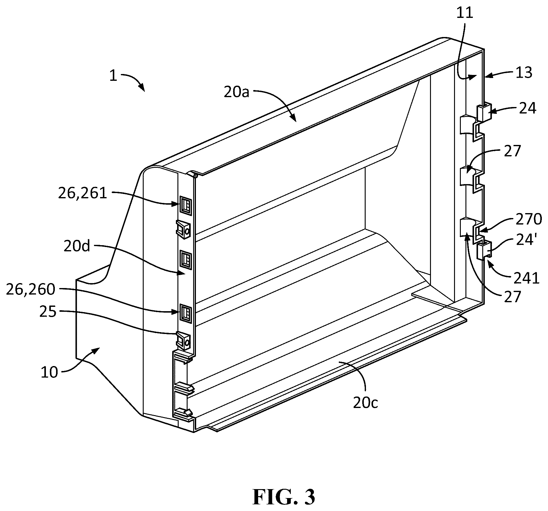 Patent US12134313 Figure 3 – Cooling module for a motor vehicle