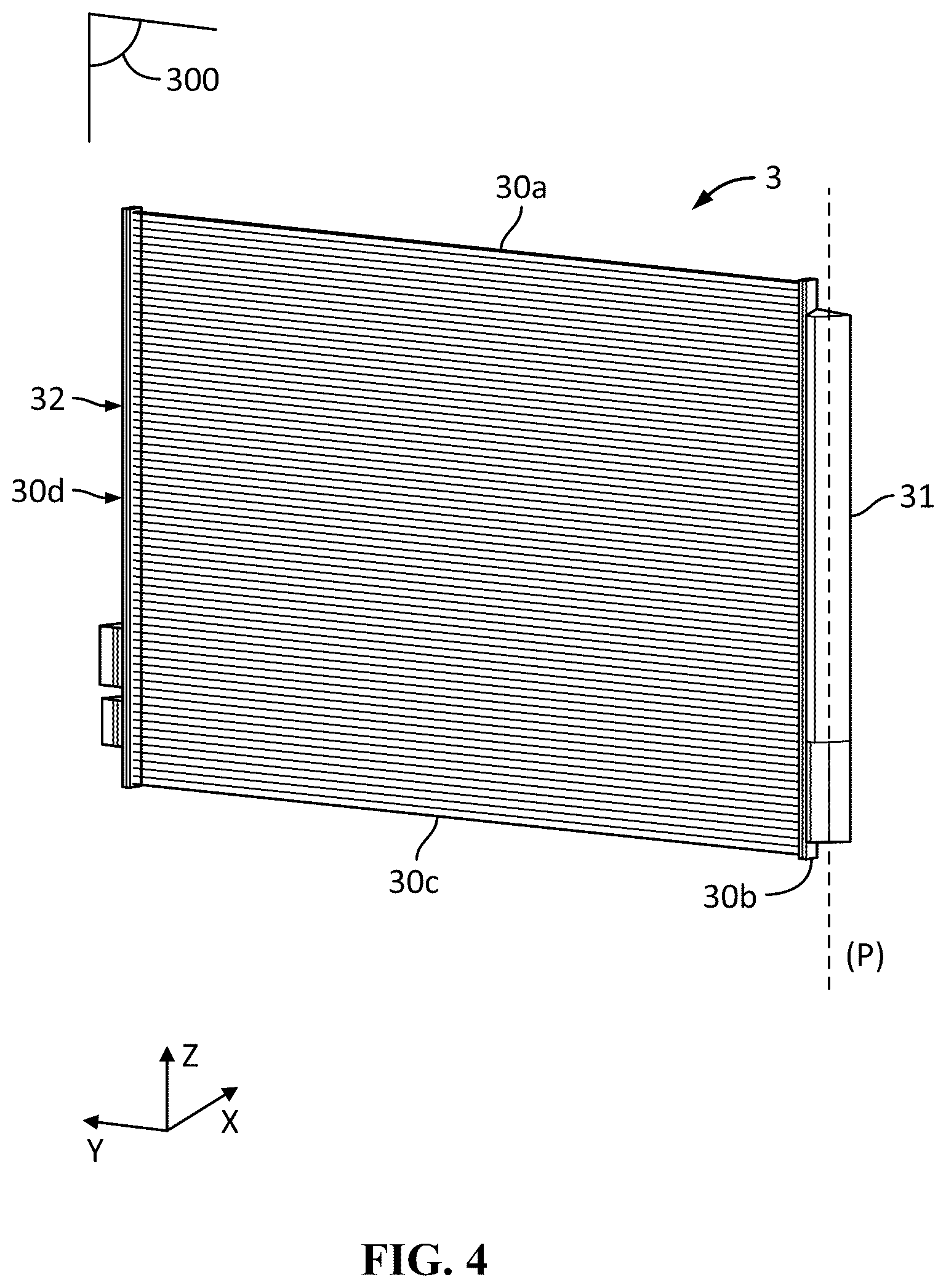 Patent US12134313 Figure 4 – Cooling module for a motor vehicle