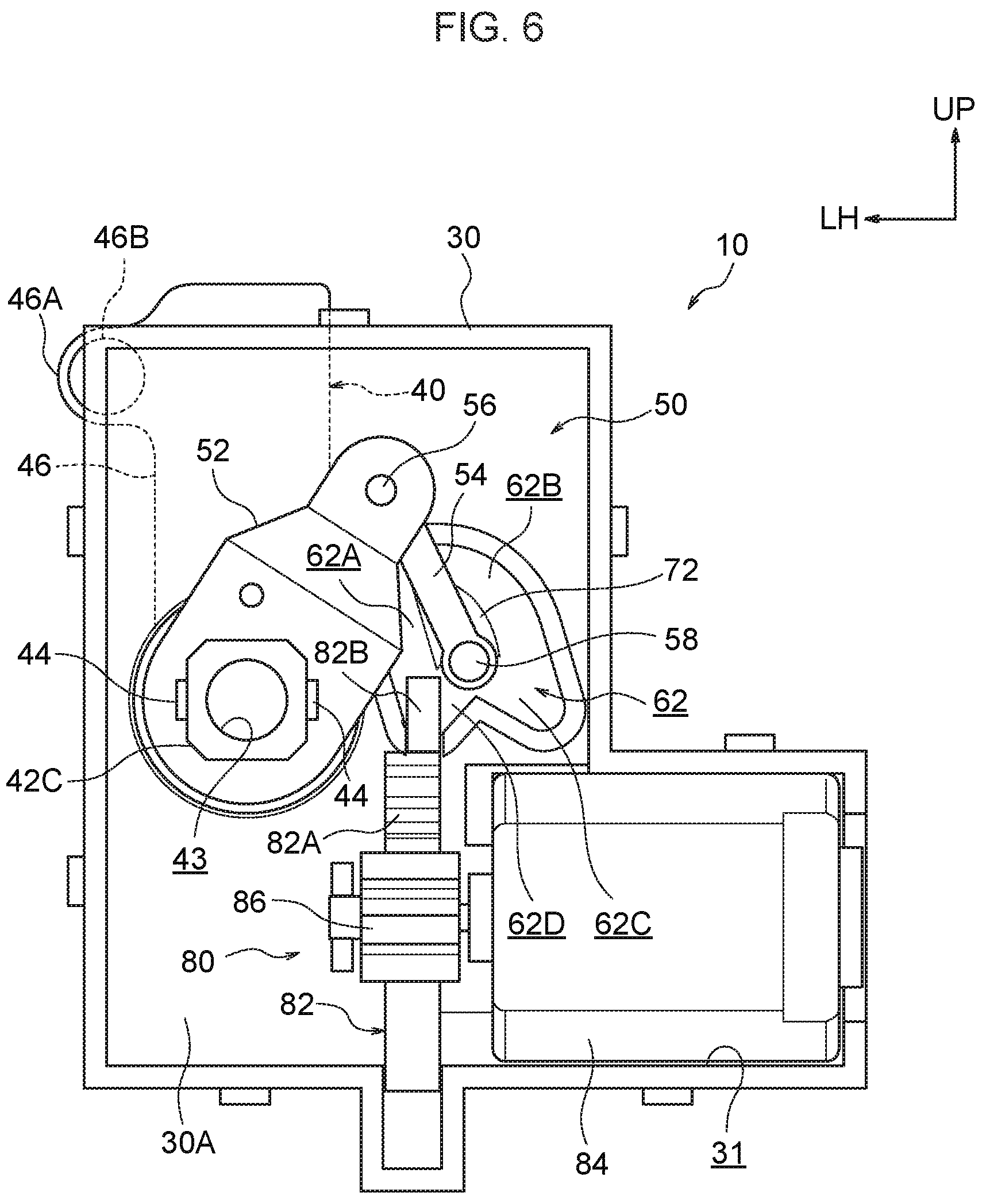 Patent US12134315 Figure 6 – Fuel lid opener