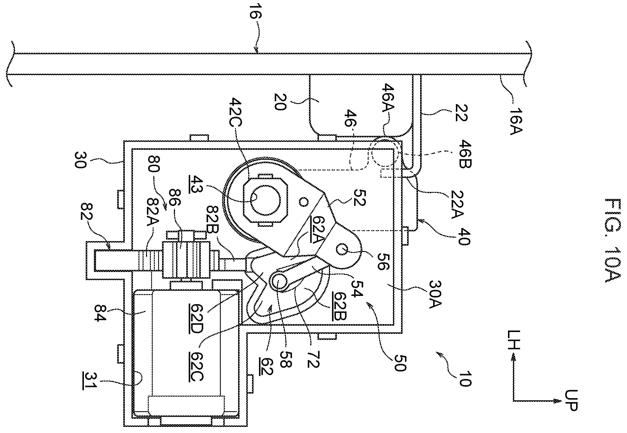 Patent US12134315 Figure 10 – Fuel lid opener