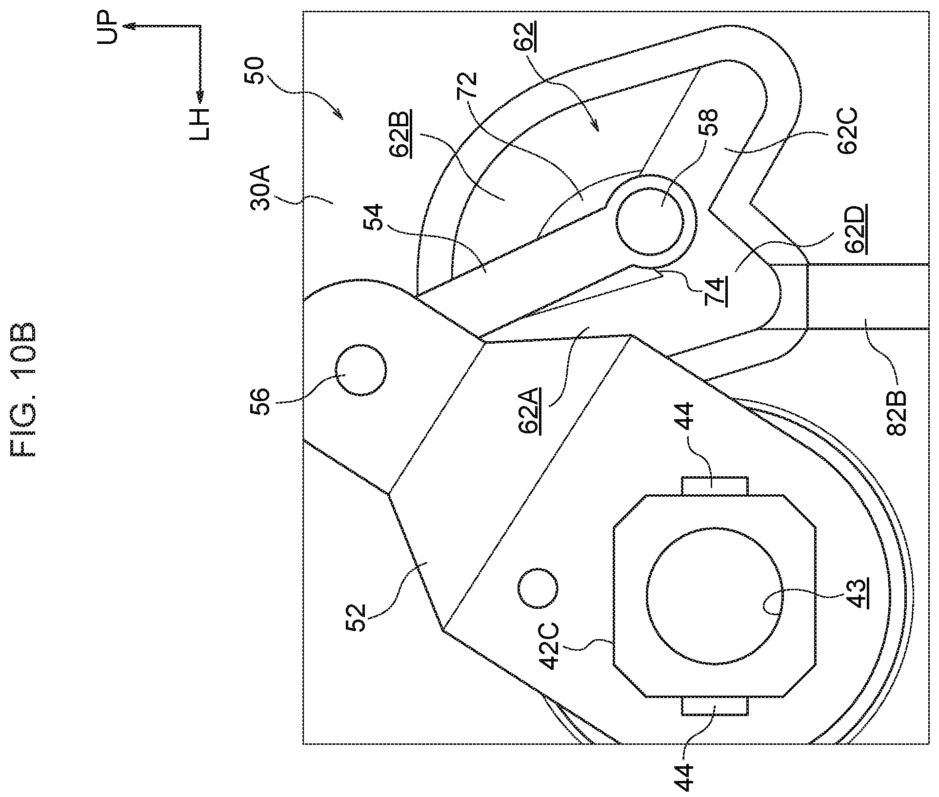 Patent US12134315 Figure 11 – Fuel lid opener