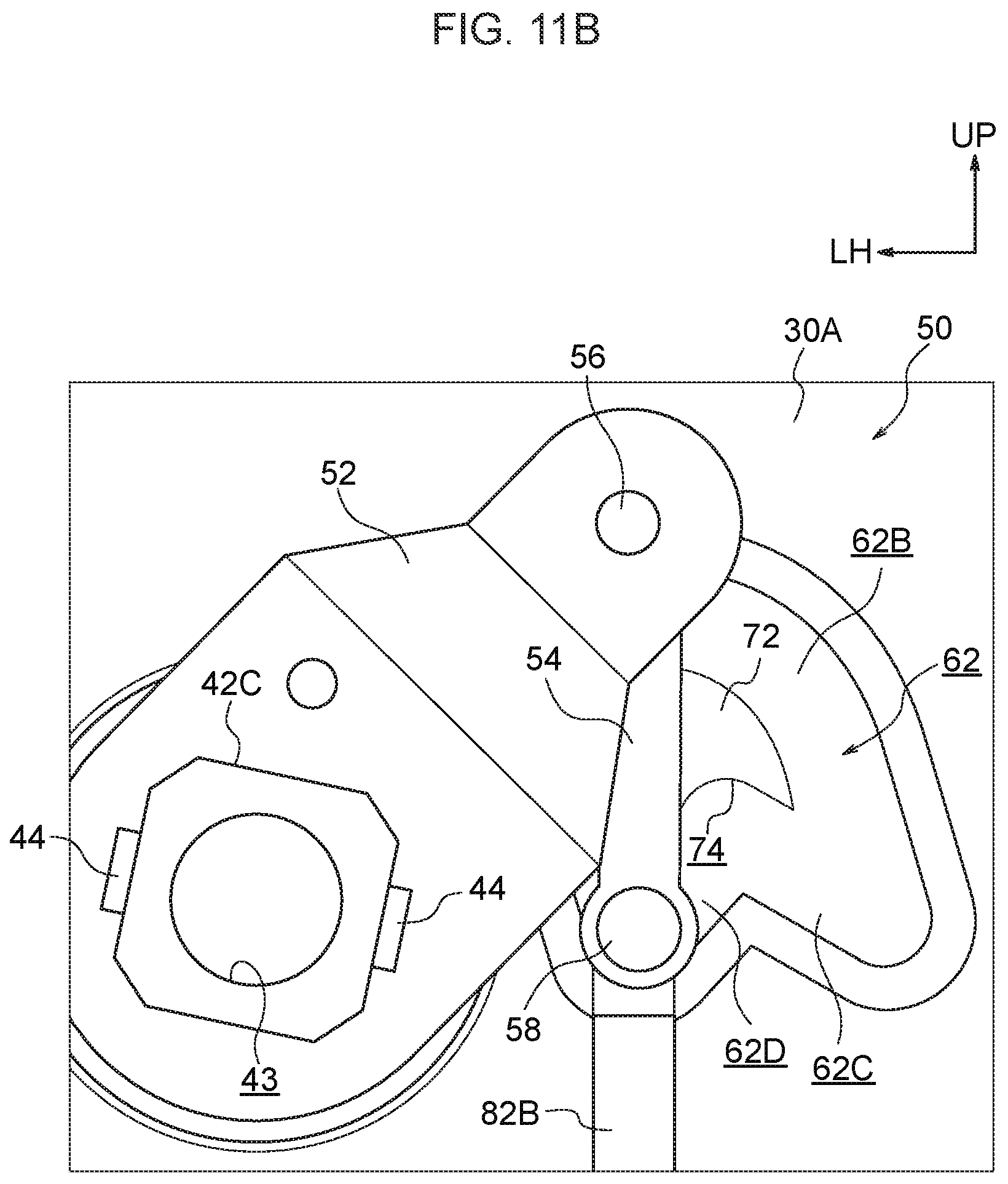 Patent US12134315 Figure 13 – Fuel lid opener