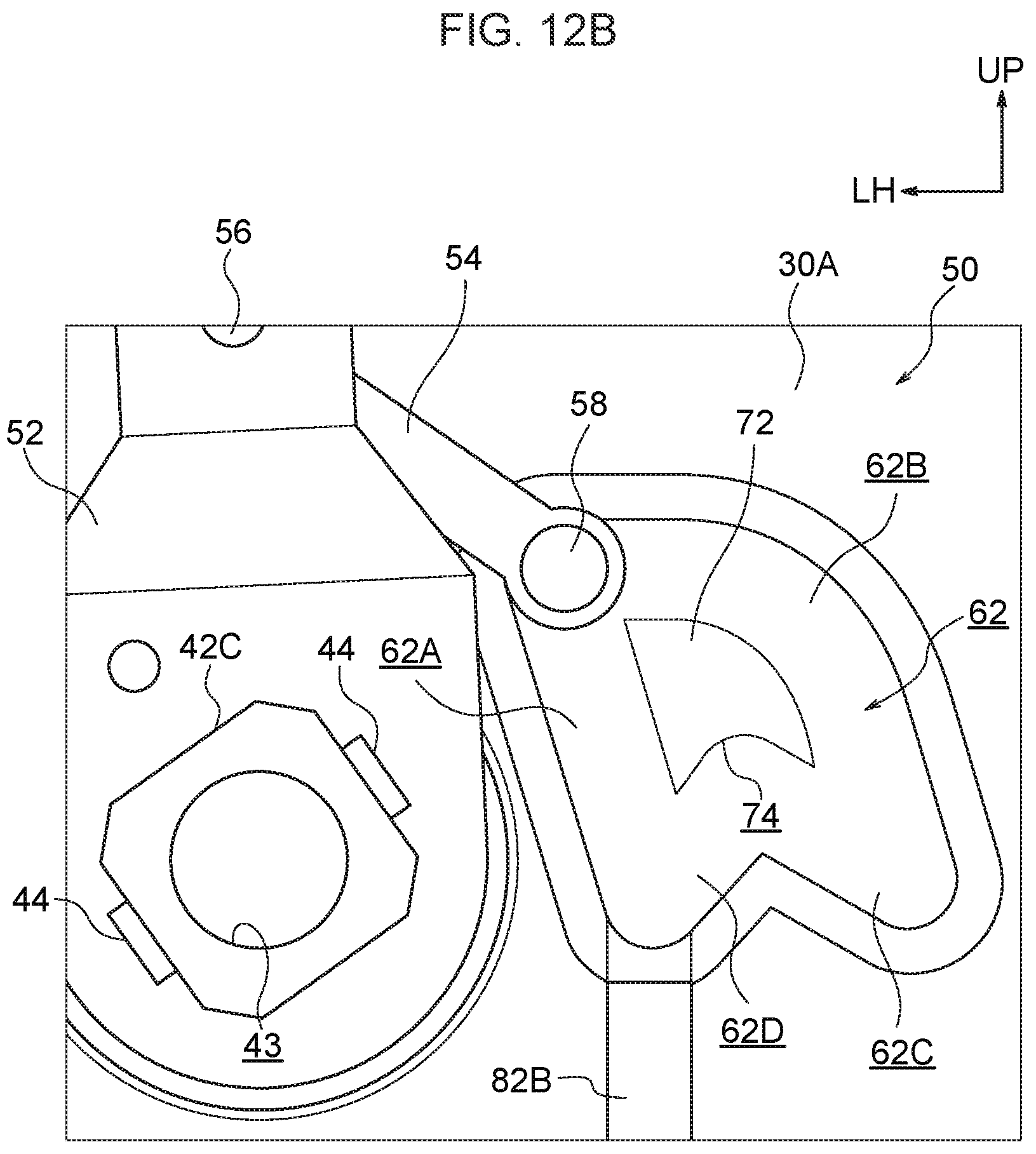 Patent US12134315 Figure 15 – Fuel lid opener