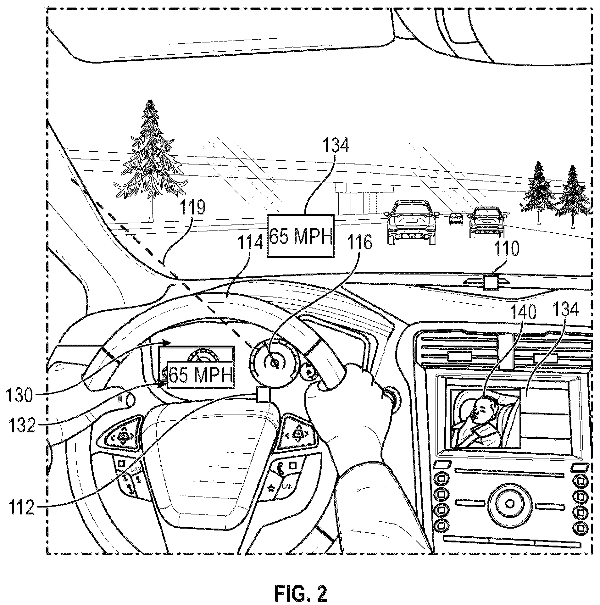 Patent US12134318 Figure 2 – Guided driver positioning systems and methods