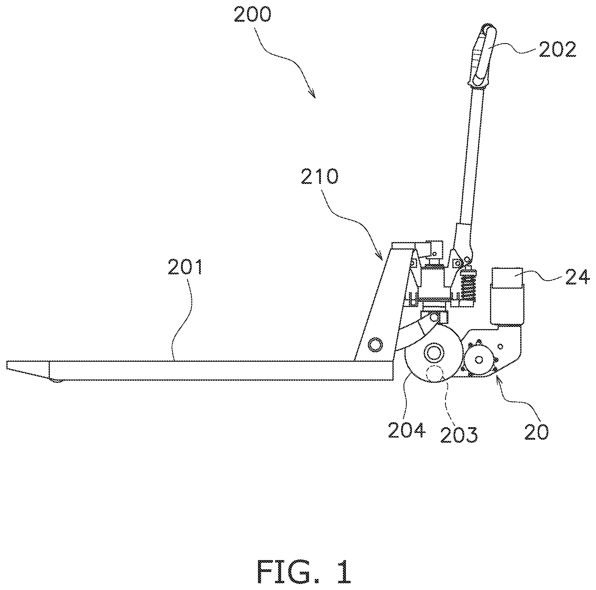 Patent US12134322 Figure 1 – Mobile object control device