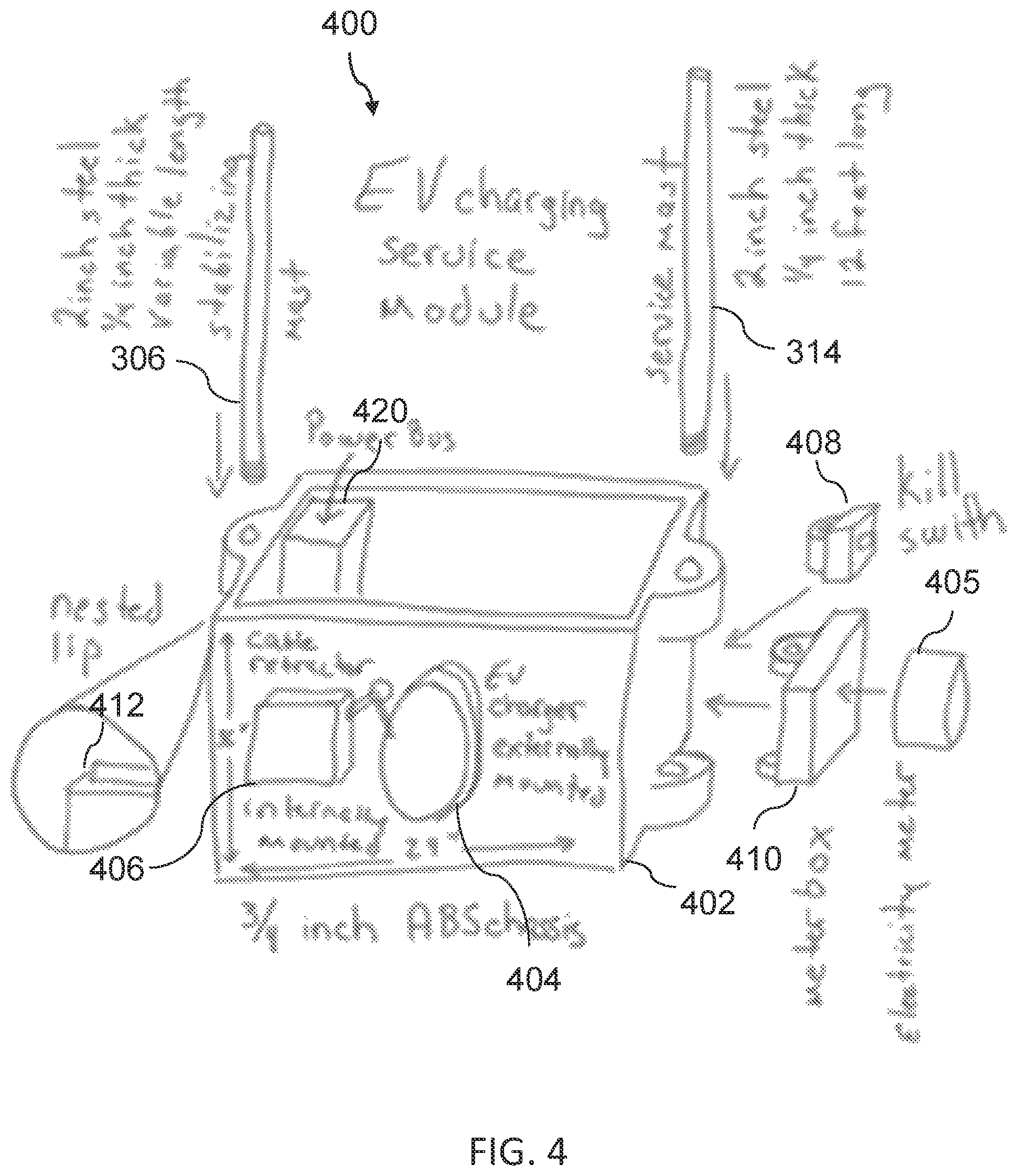 Patent US12134330 Figure 4 – Electrically powered modular platforms