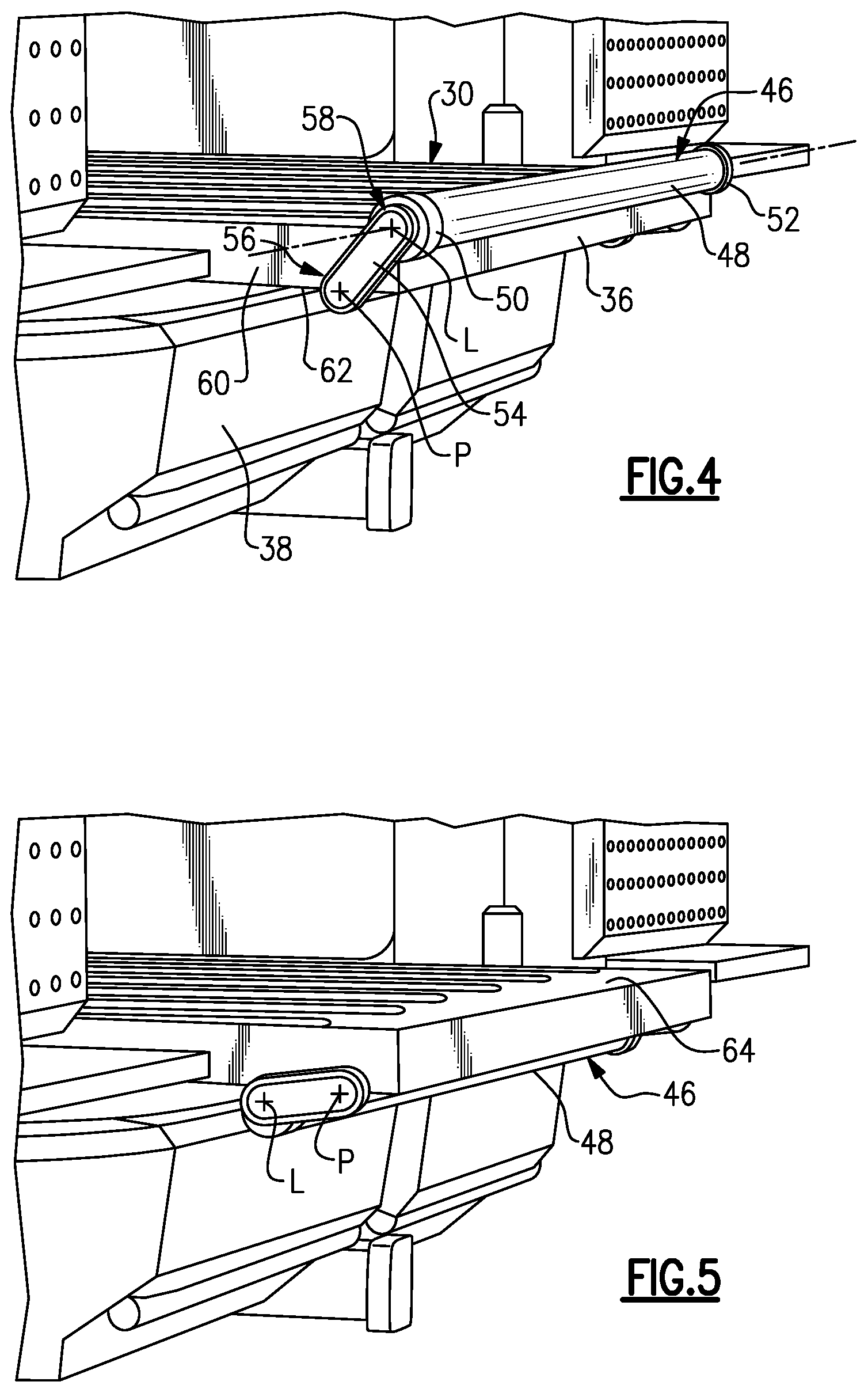Patent US12134340 Figure 4 – Vehicle including load-assist roller