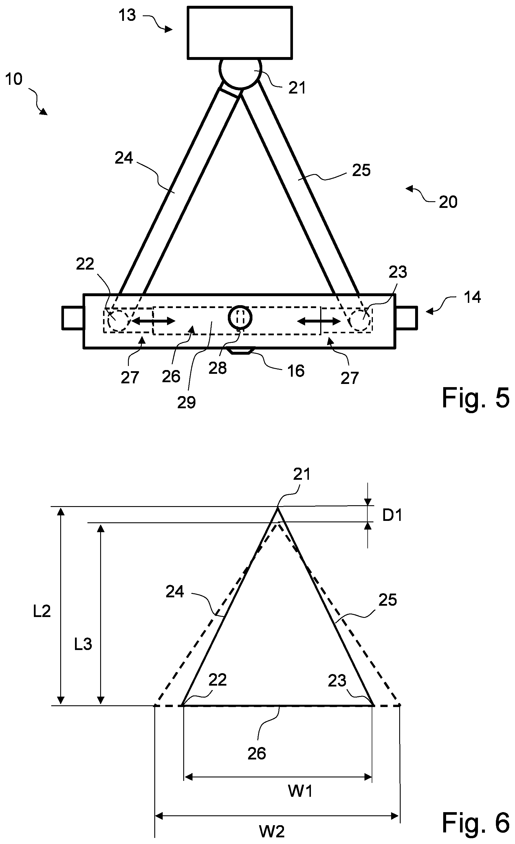 Patent US12134343 Figure 3 – Device for compensating cut-off line drift of a lamp, lamp comprising the device and vehicle comprising the lamp