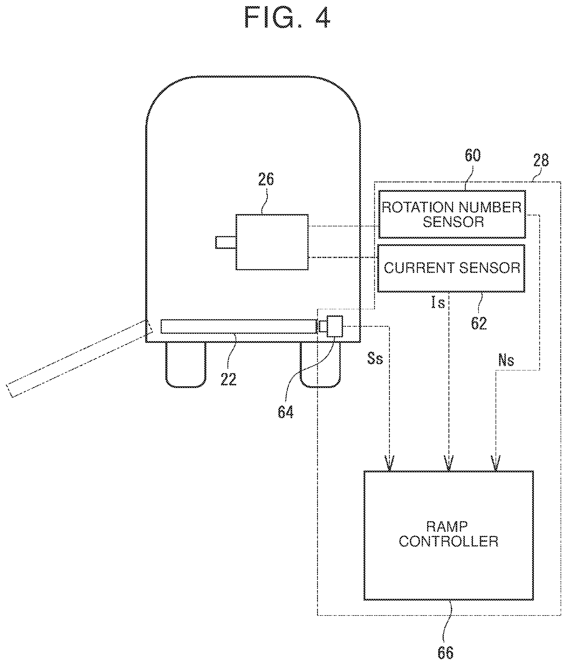 Patent US12134346 Figure 4 – Ramp system