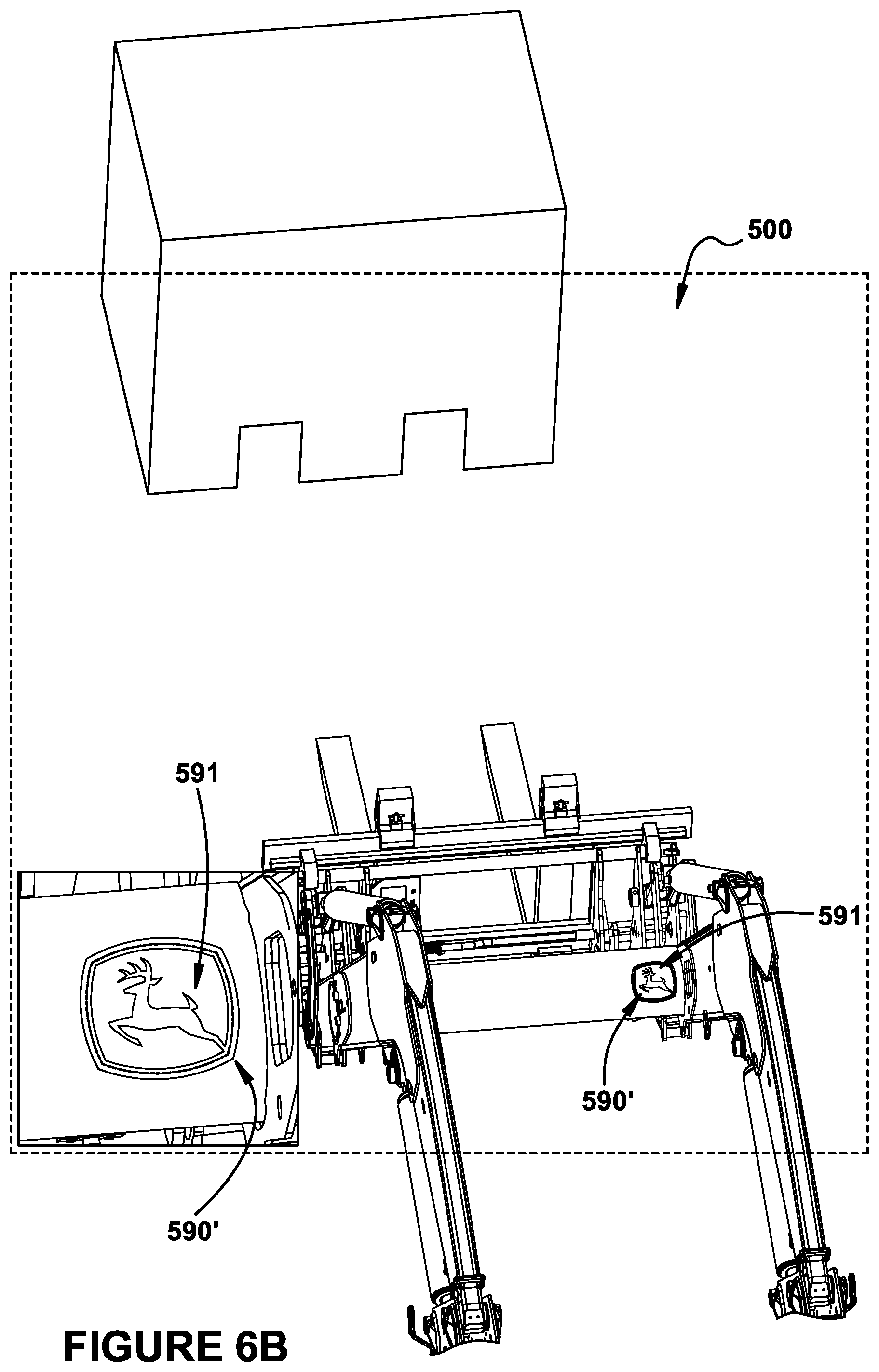 Patent US12134348 Figure 8 – System and method providing visual aids for workpiece manipulator positioning and movement preview path