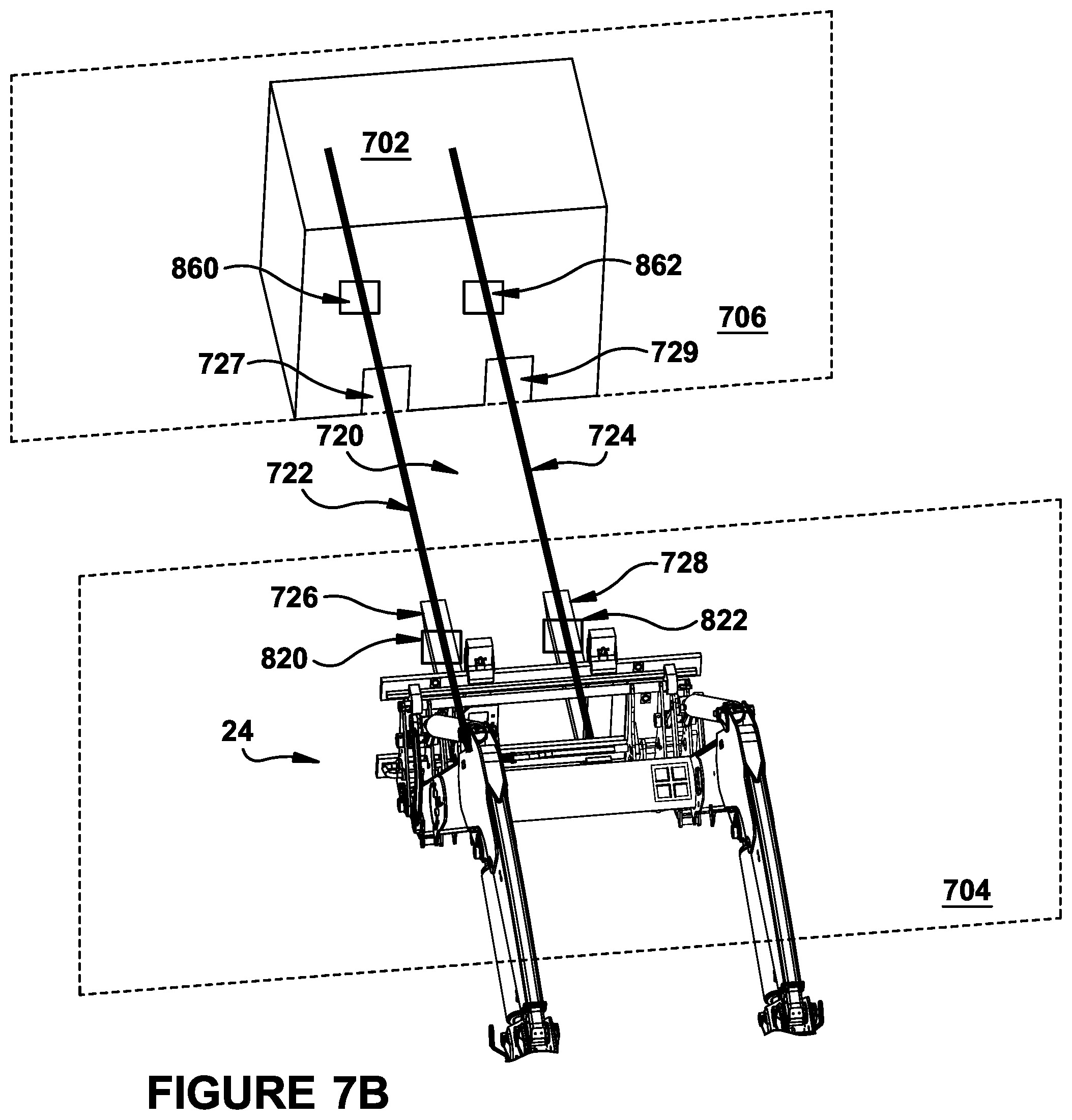 Patent US12134348 Figure 10 – System and method providing visual aids for workpiece manipulator positioning and movement preview path