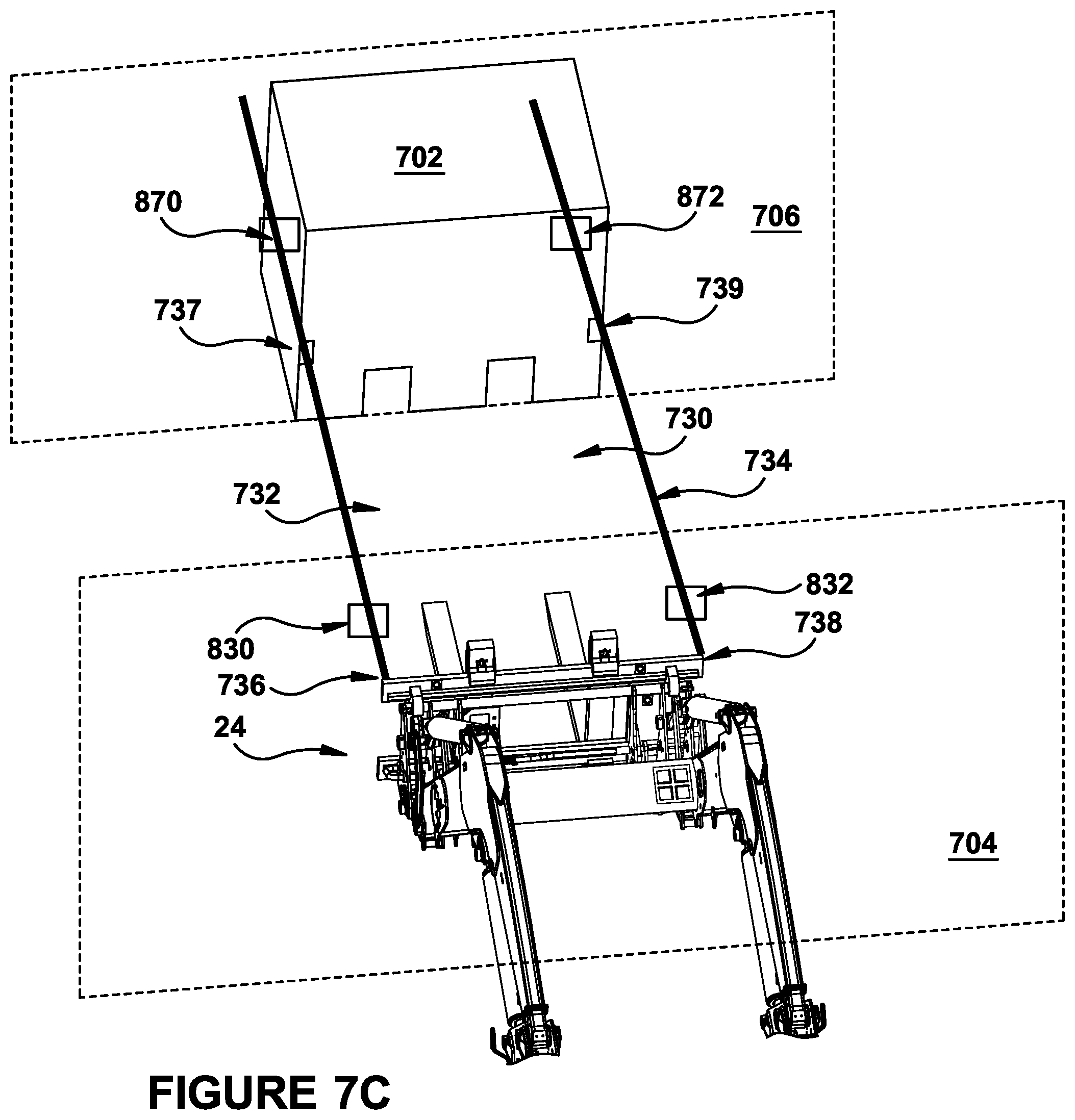 Patent US12134348 Figure 11 – System and method providing visual aids for workpiece manipulator positioning and movement preview path