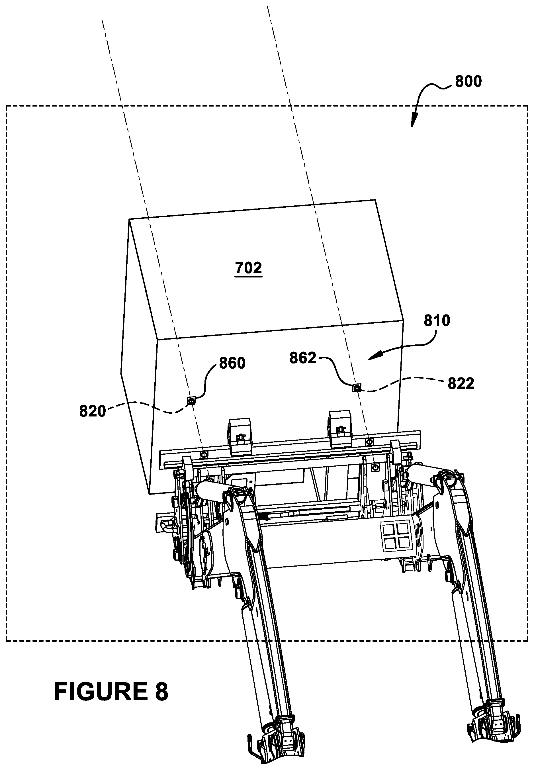 Patent US12134348 Figure 13 – System and method providing visual aids for workpiece manipulator positioning and movement preview path