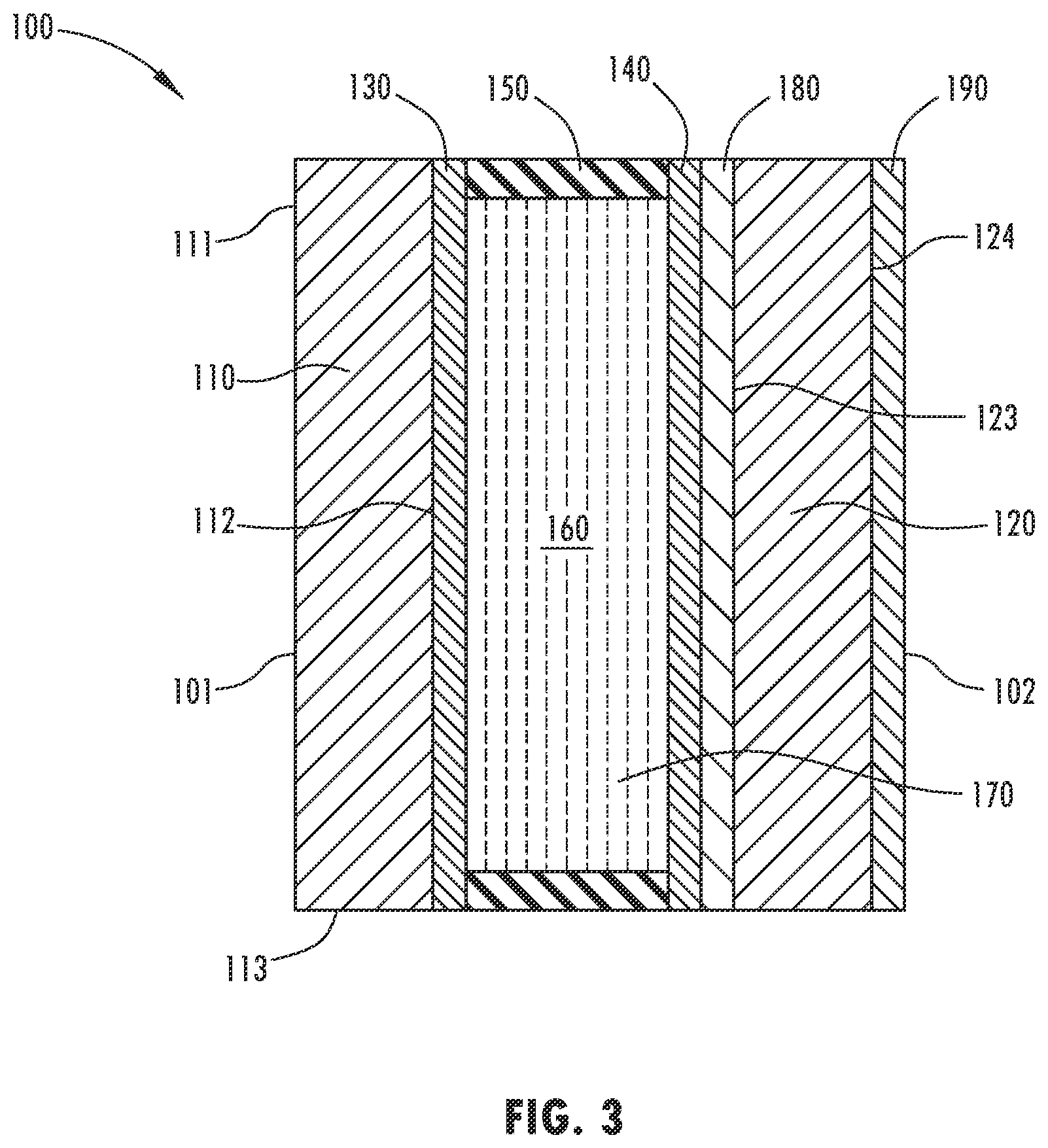 Patent US12134351 Figure 3 – Concealment panel with asymmetric reflectance