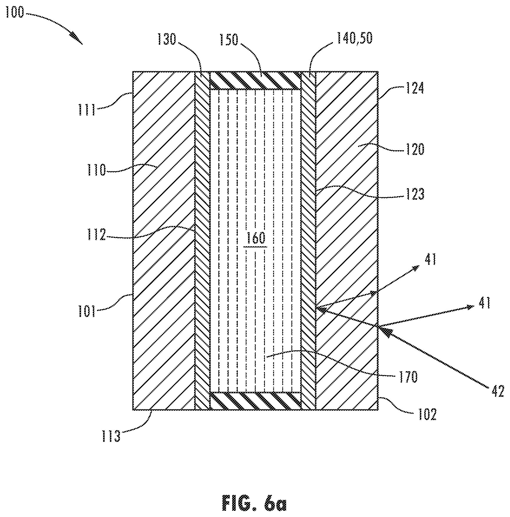 Patent US12134351 Figure 6 – Concealment panel with asymmetric reflectance
