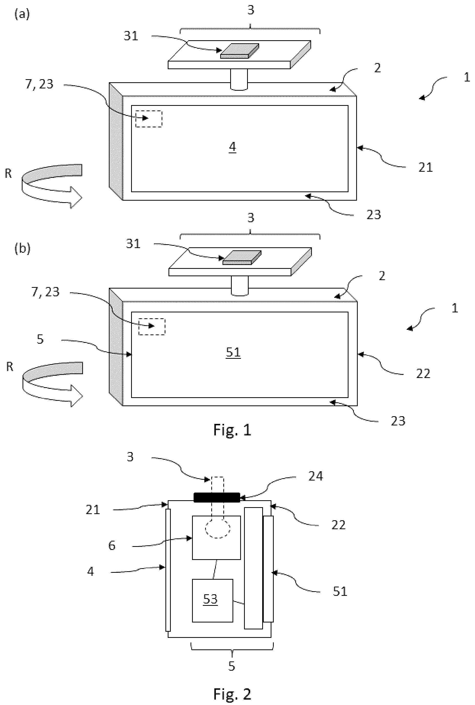Patent US12134352 Figure 1 – Hybrid interior mirror with error recognition