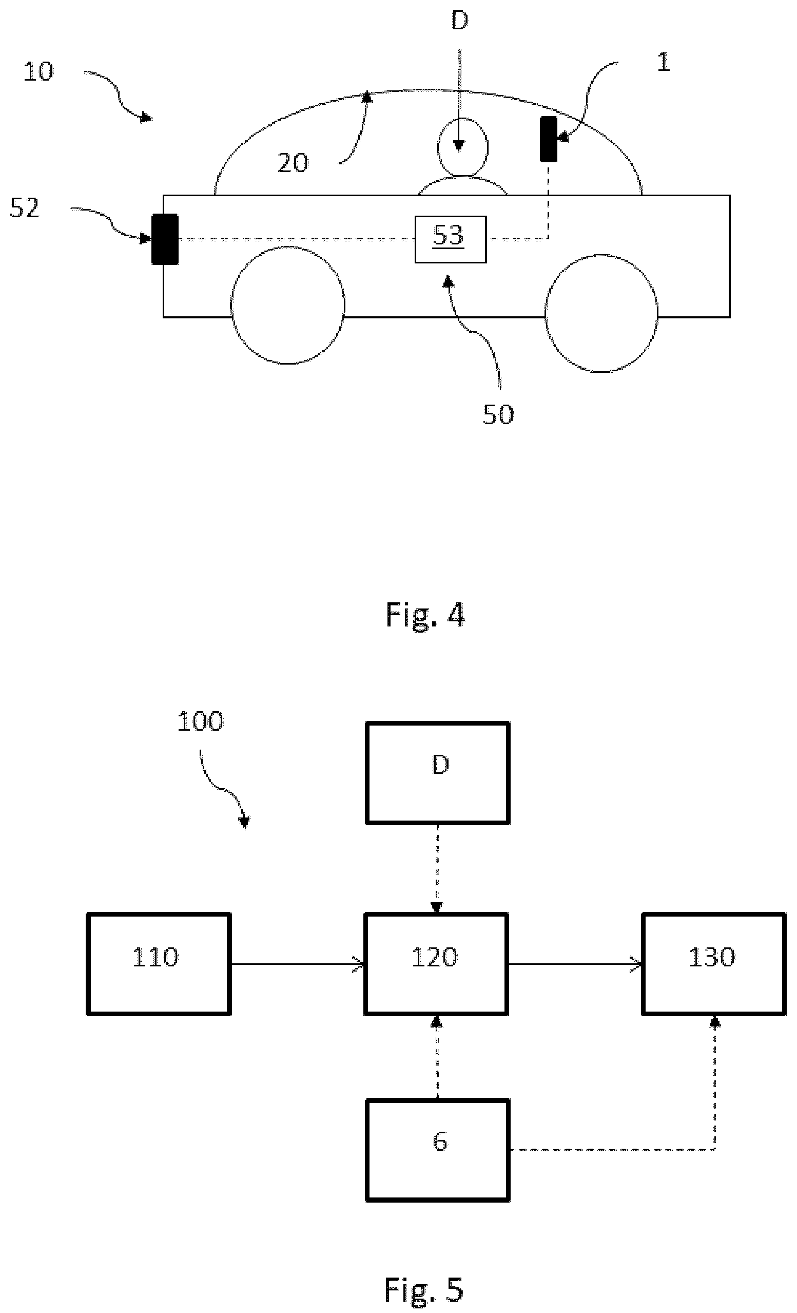 Patent US12134352 Figure 3 – Hybrid interior mirror with error recognition