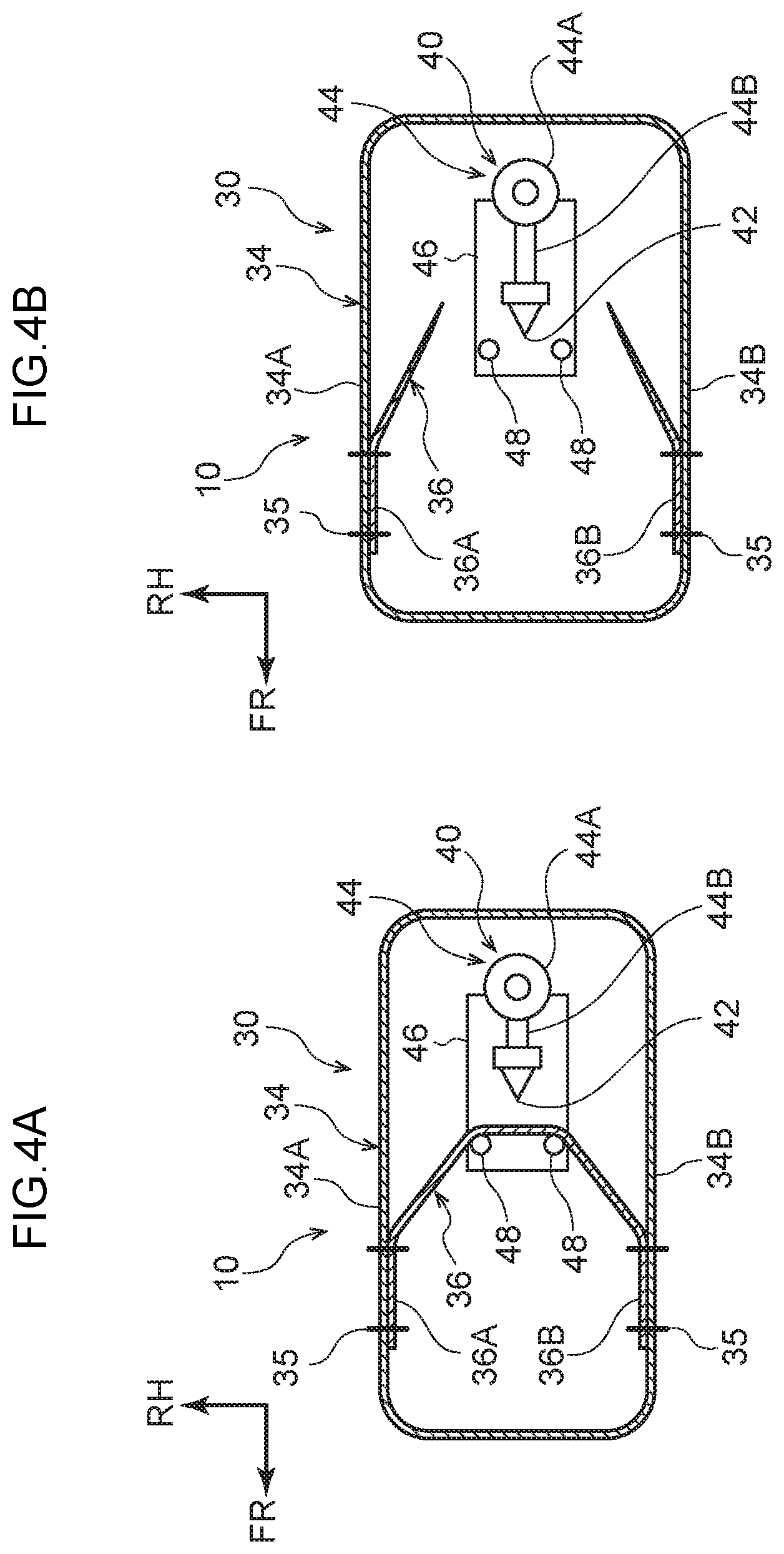 Patent US12134363 Figure 4 – Vehicle occupant restraint device