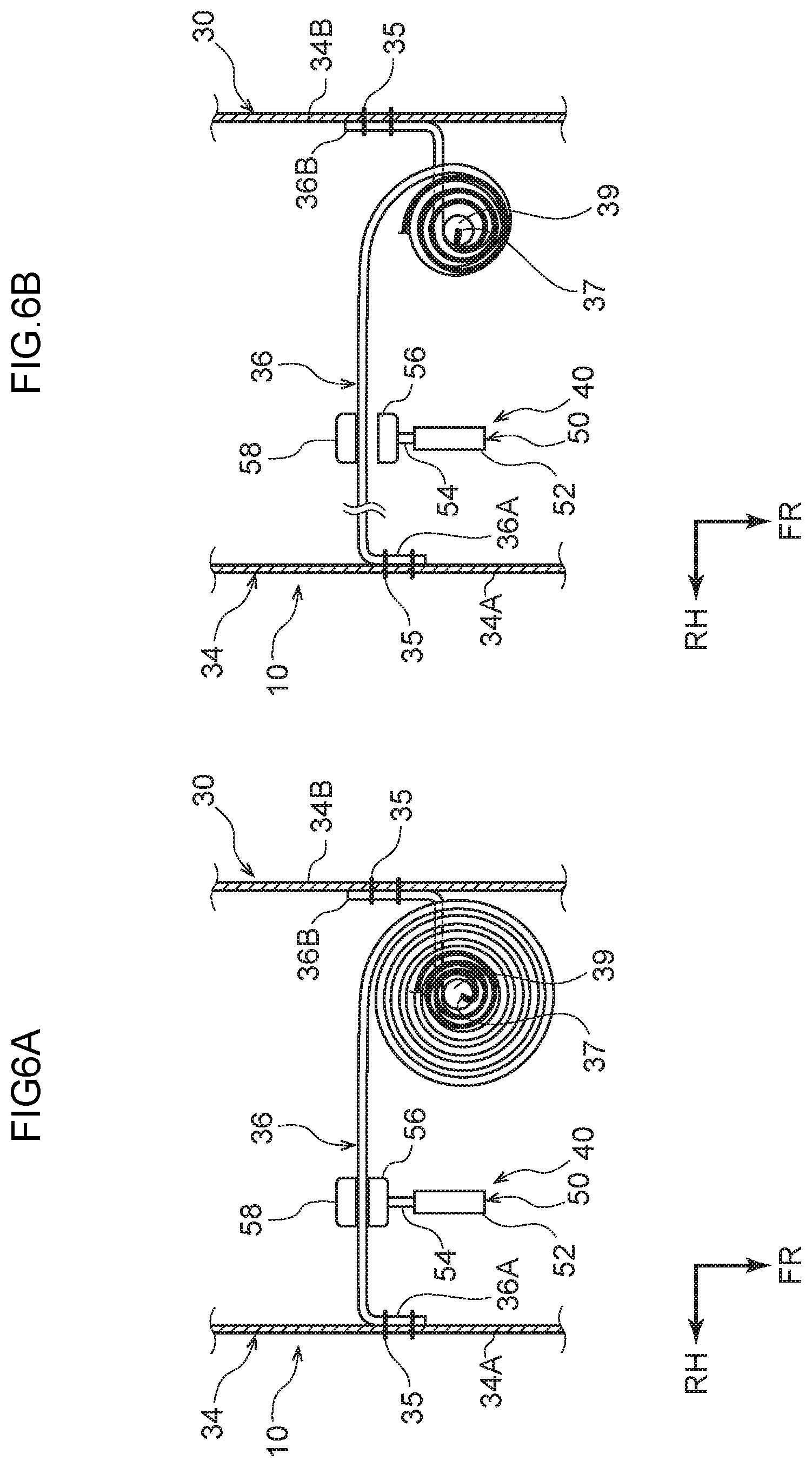 Patent US12134363 Figure 6 – Vehicle occupant restraint device
