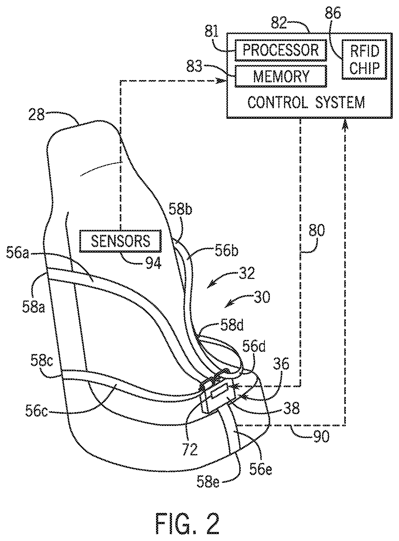 Patent US12134366 Figure 2 – Passive restraint techniques for amusement park rides