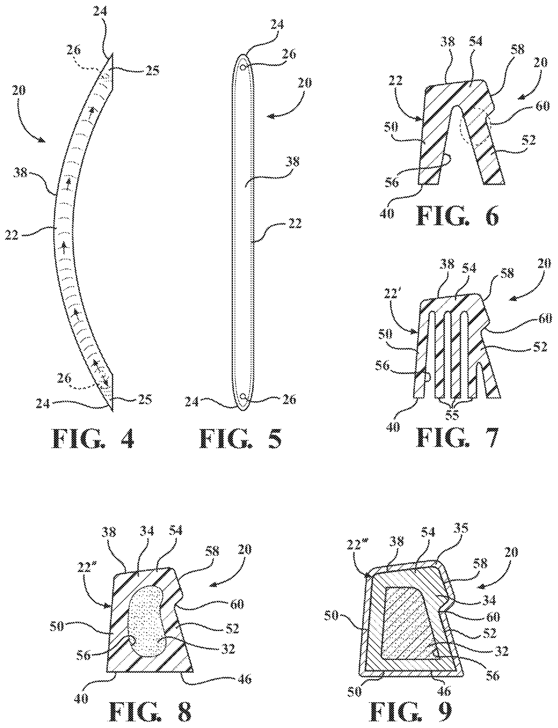 Patent US12134371 Figure 3 – One-piece vehicle roof rail