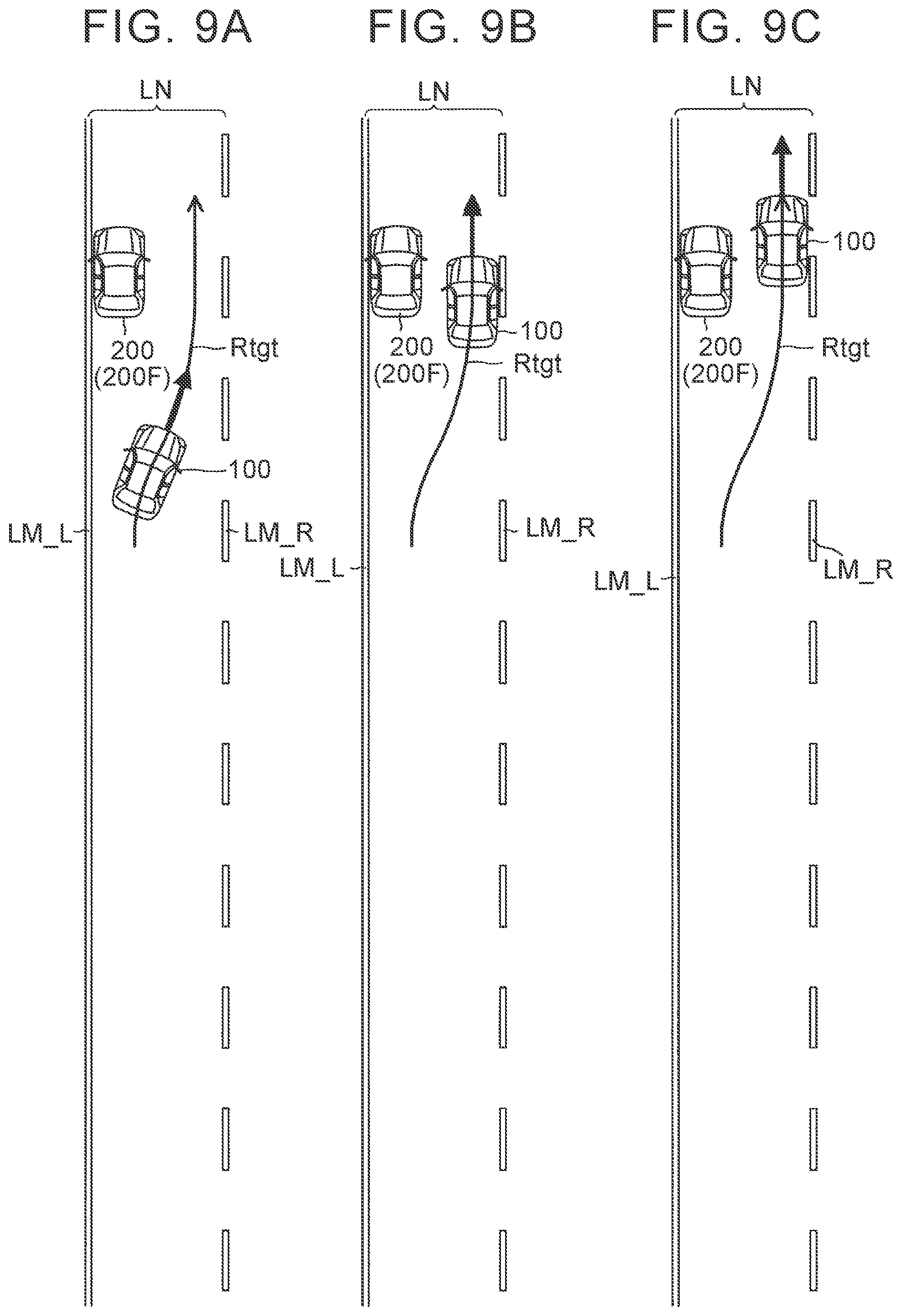 Patent US12134378 Figure 9 – Vehicle collision avoidance assistance device