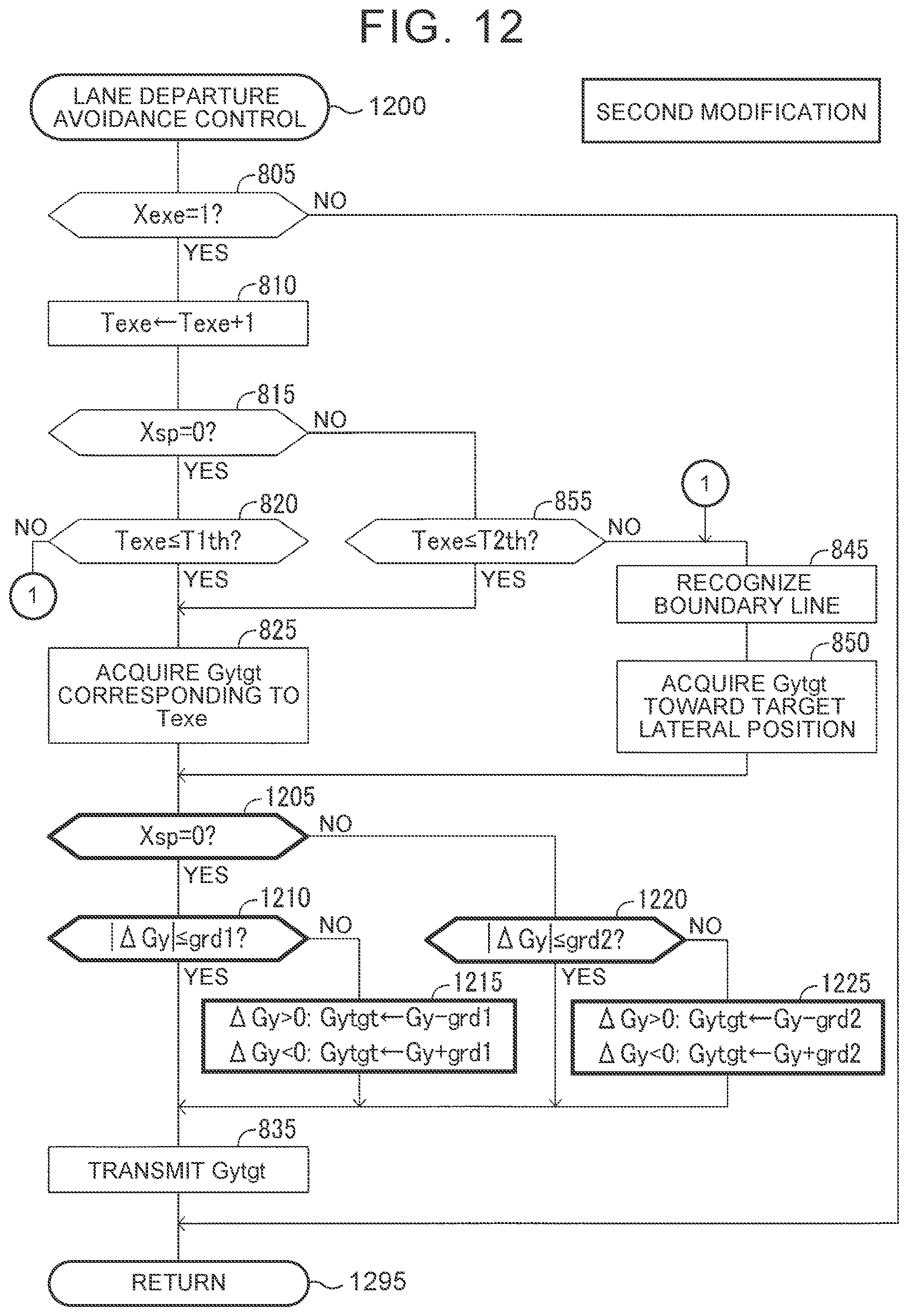 Patent US12134381 Figure 11 – Driver support device