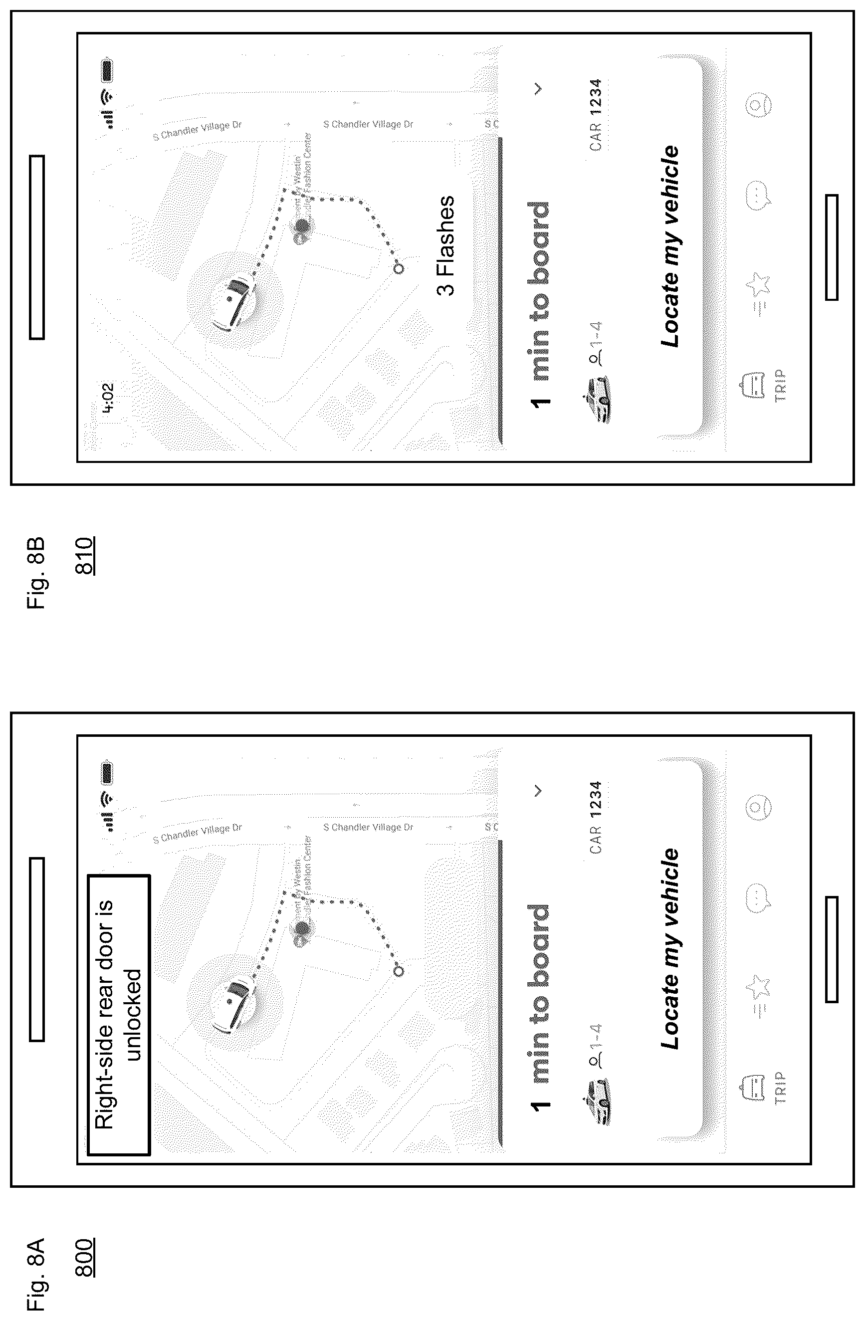 Patent US12134407 Figure 11 – Predicting a parking or pullover spot vacancy for an autonomous vehicle pickup