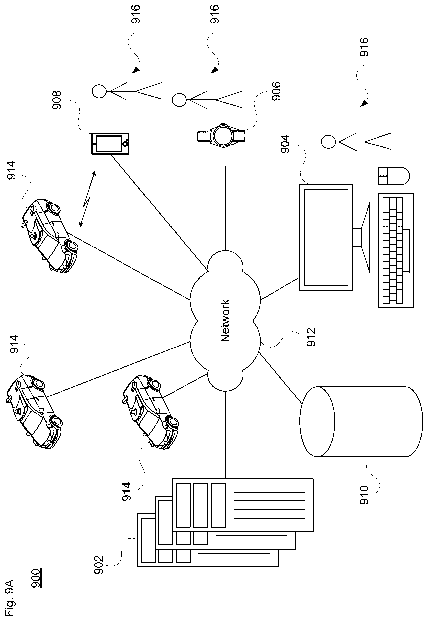 Patent US12134407 Figure 12 – Predicting a parking or pullover spot vacancy for an autonomous vehicle pickup