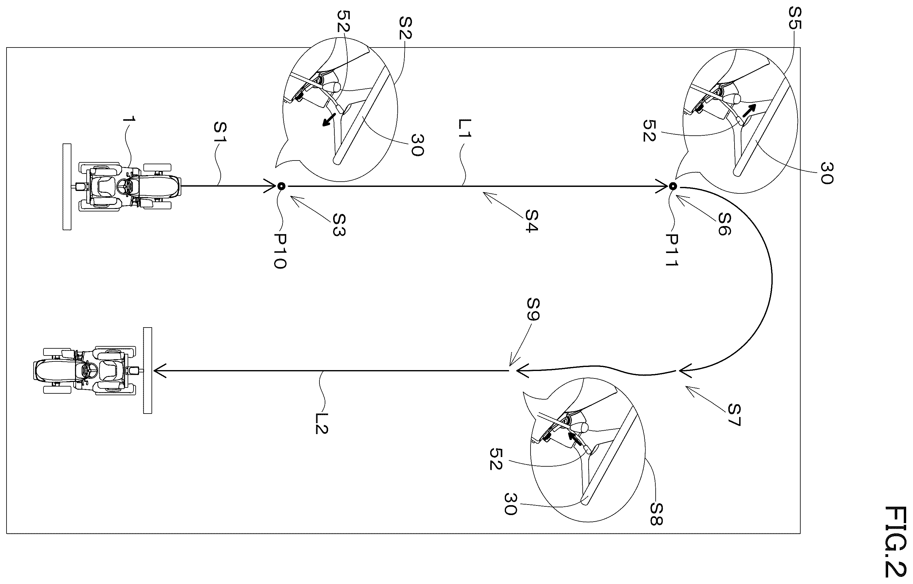 Patent US12134420 Figure 2 – Working vehicle