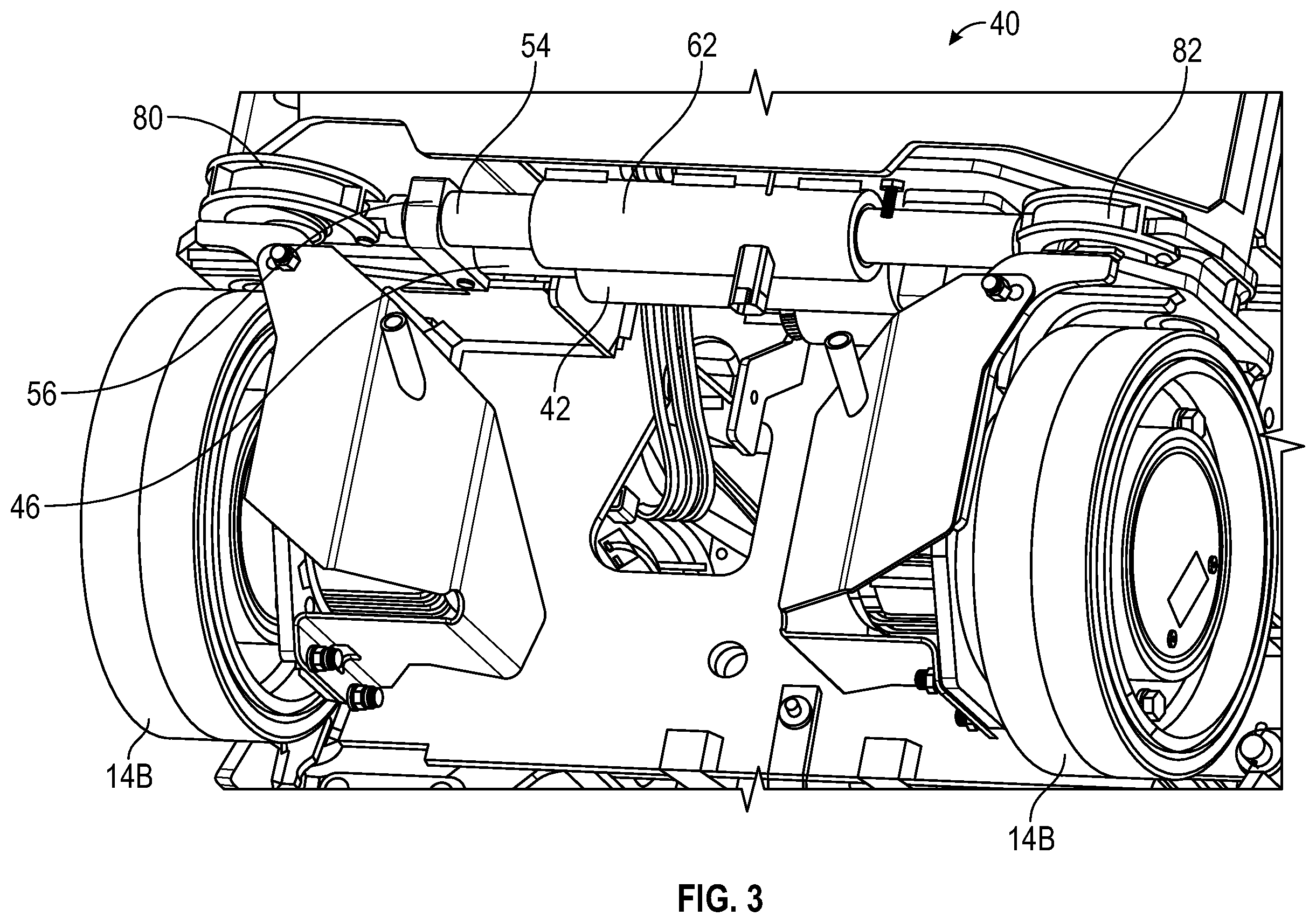 Patent US12134428 Figure 4 – Lift steering systems and methods
