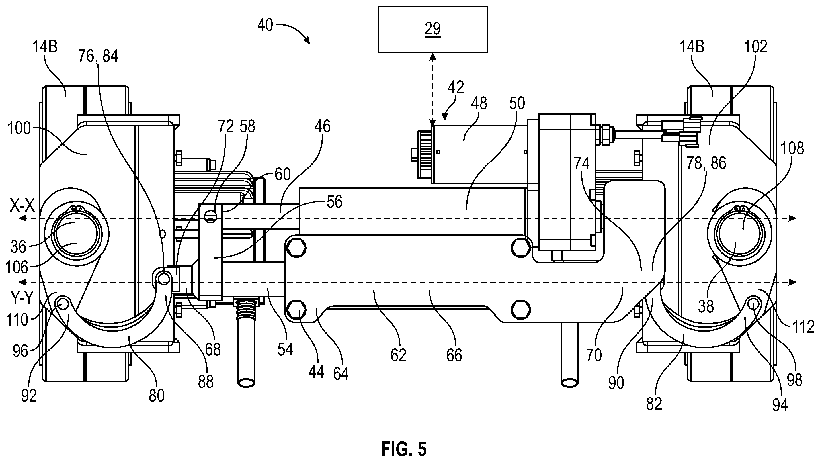 Patent US12134428 Figure 6 – Lift steering systems and methods
