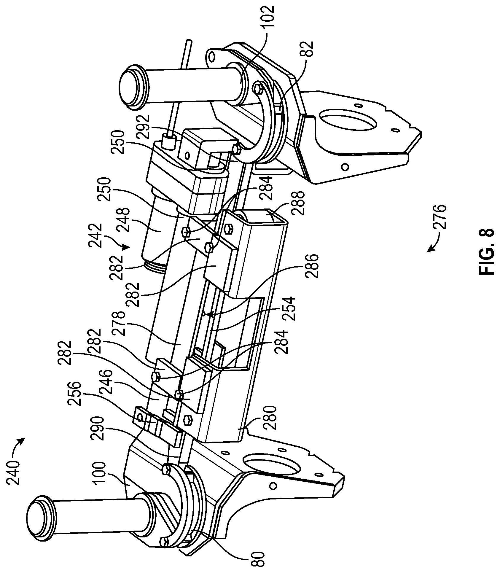 Patent US12134428 Figure 11 – Lift steering systems and methods