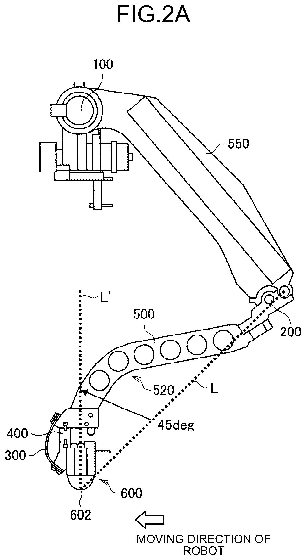 Patent US12134431 Figure 2 – Robot leg structure