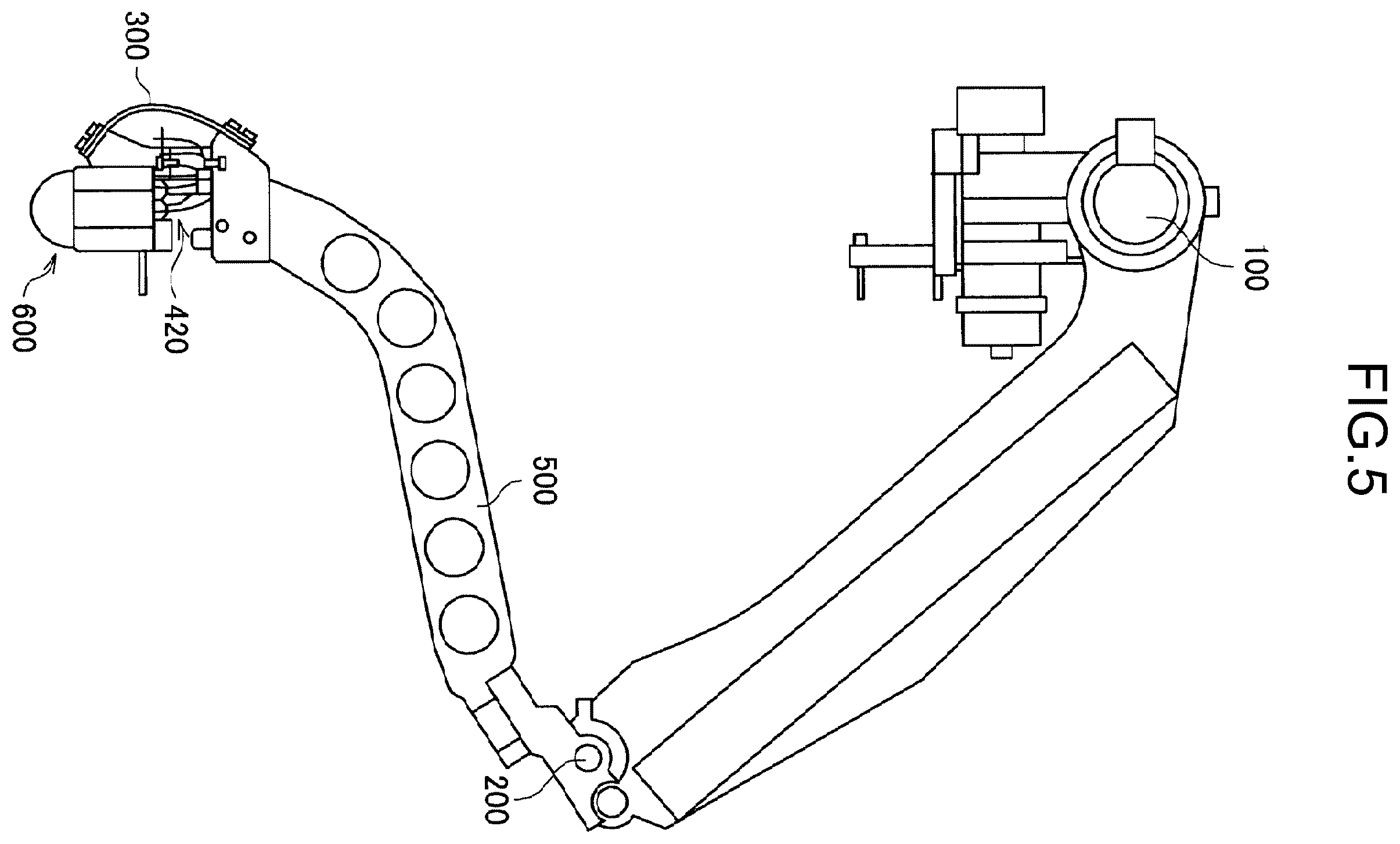 Patent US12134431 Figure 6 – Robot leg structure