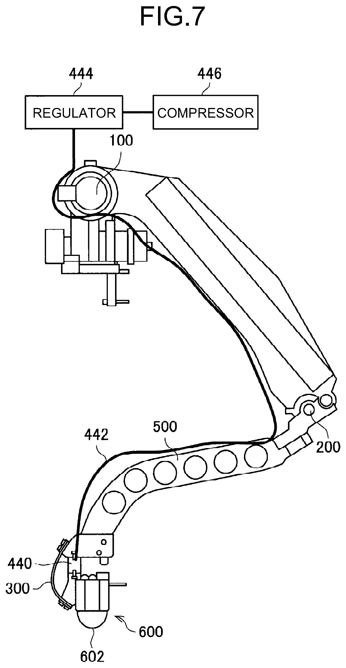 Patent US12134431 Figure 8 – Robot leg structure