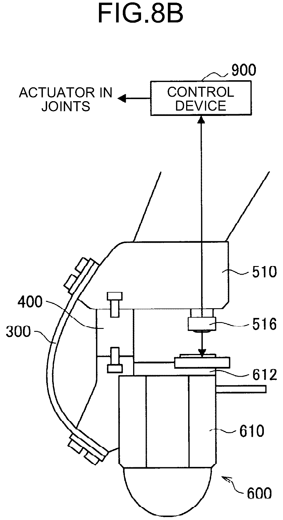 Patent US12134431 Figure 10 – Robot leg structure