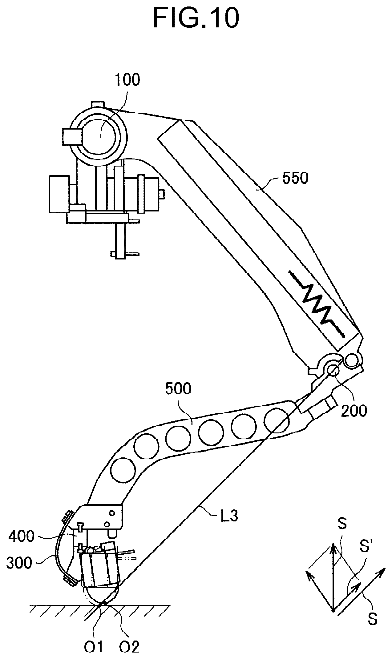 Patent US12134431 Figure 12 – Robot leg structure