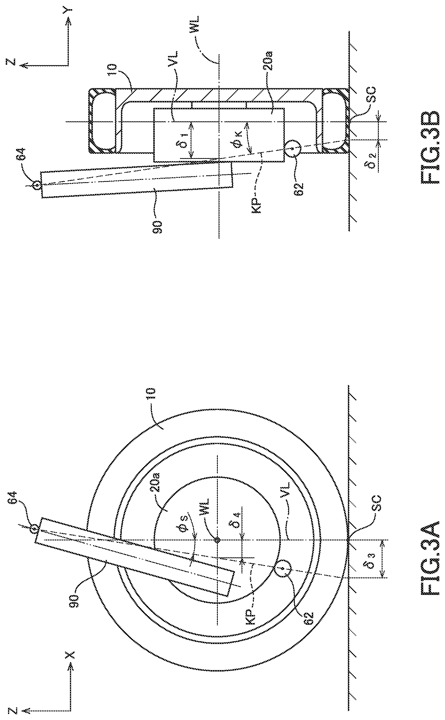 Patent US12134432 Figure 3 – Steering system