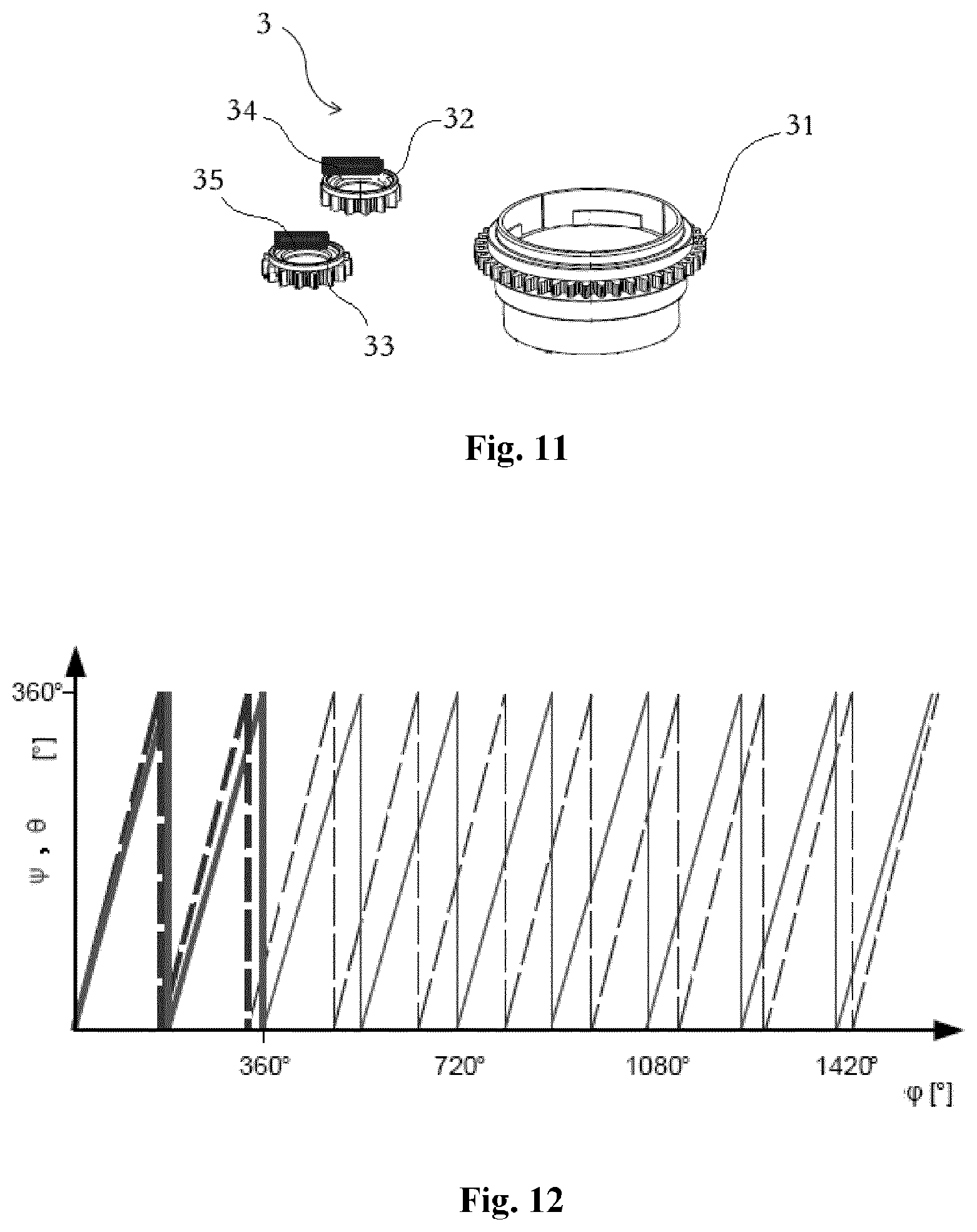 Patent US12134434 Figure 7 – Torque sensor, steering angle sensor and corresponding integrated sensor and monitoring system