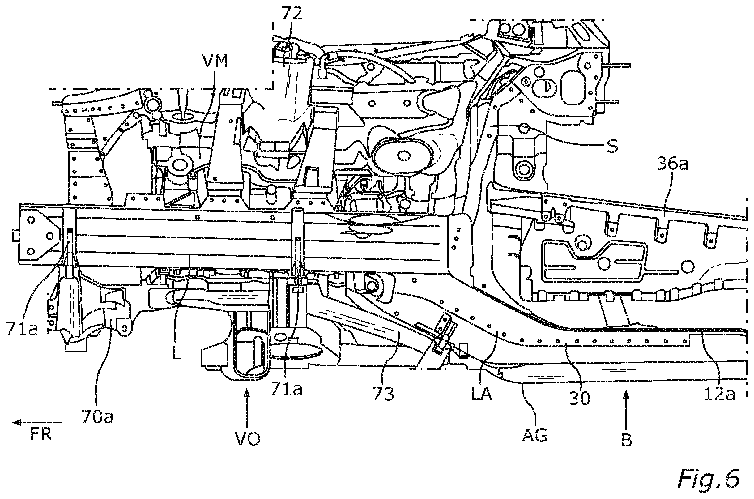 Patent US12134435 Figure 6 – Group of motor vehicles