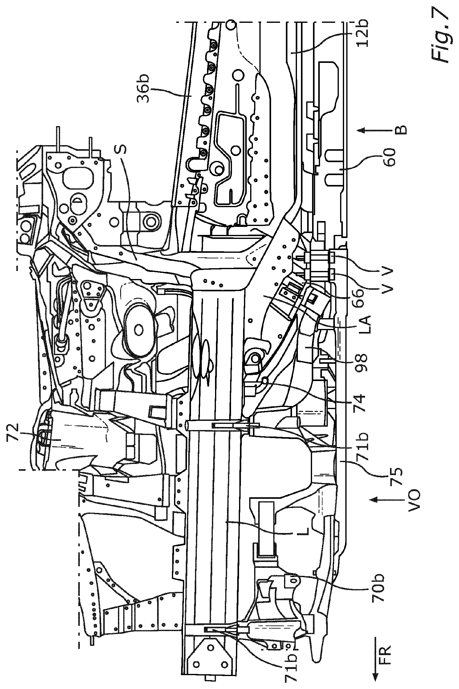 Patent US12134435 Figure 7 – Group of motor vehicles