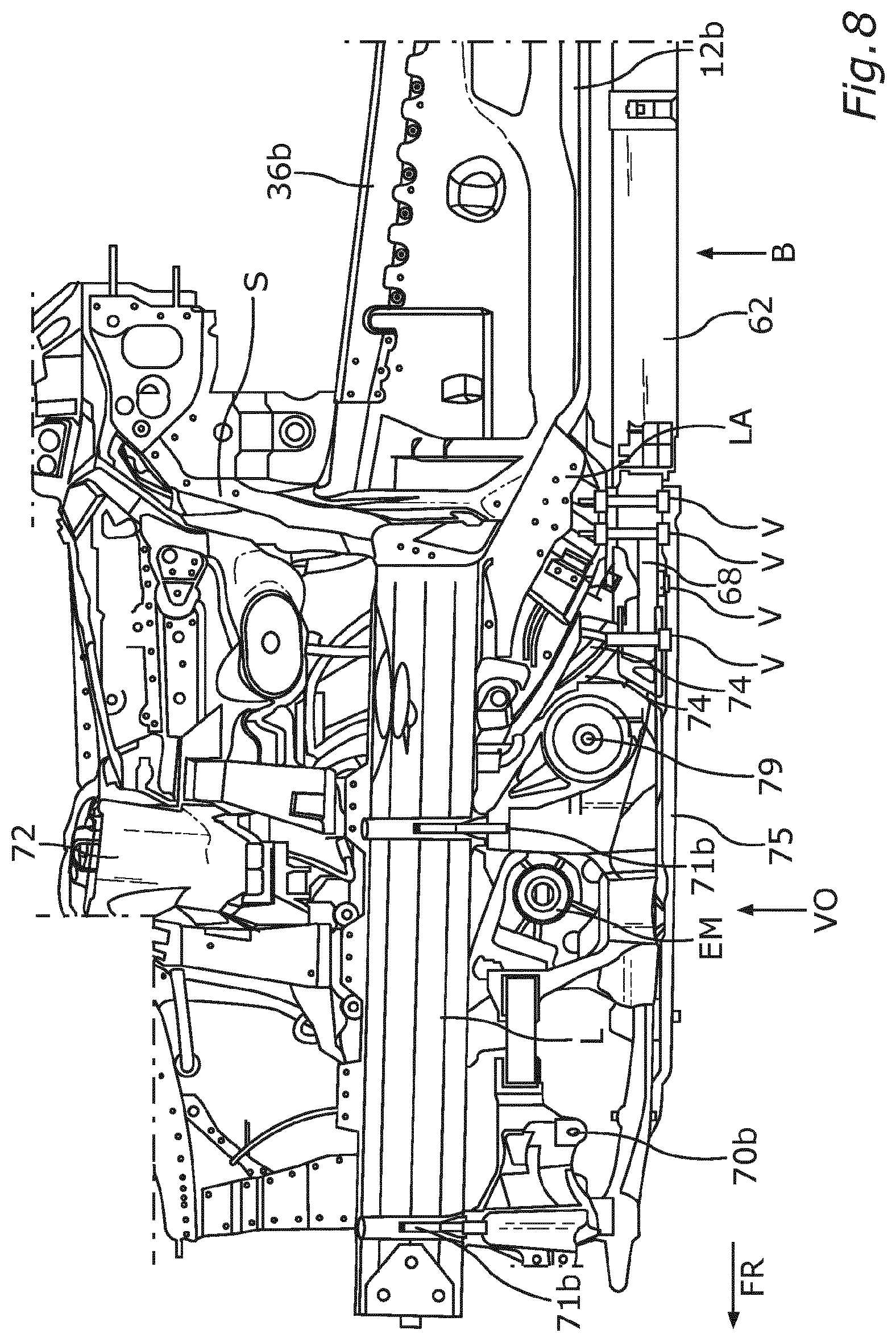 Patent US12134435 Figure 8 – Group of motor vehicles