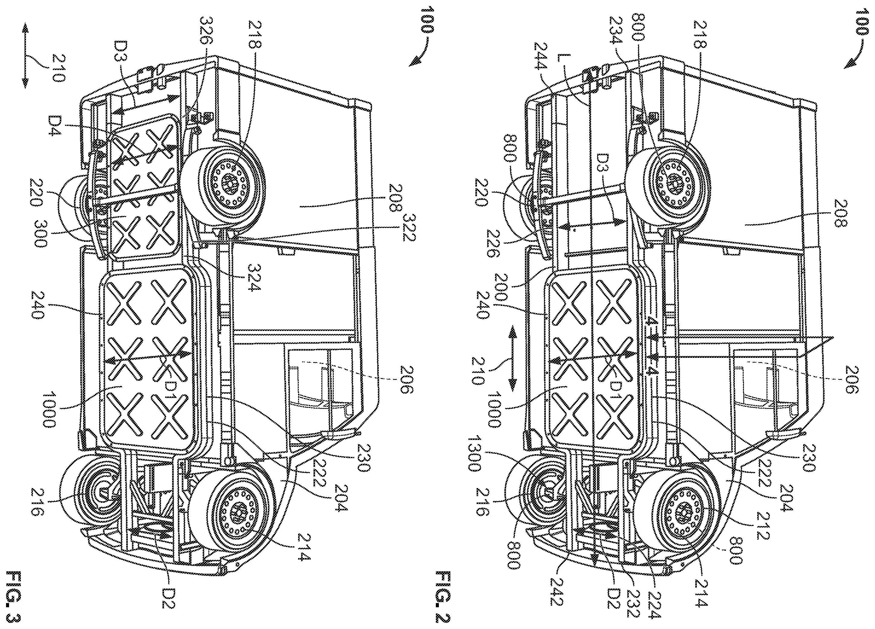 Patent US12134436 Figure 2 – Land vehicles incorporating brake systems and methods therefor
