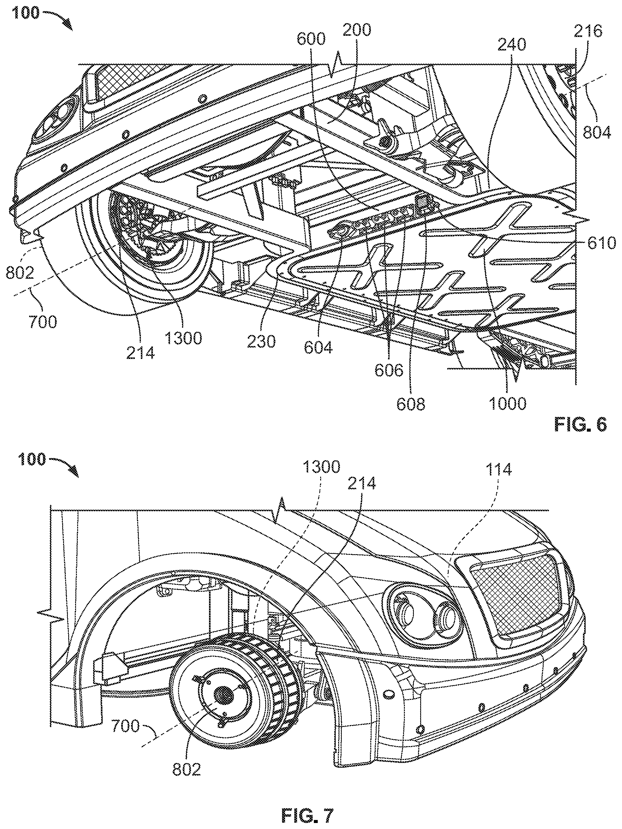 Patent US12134436 Figure 4 – Land vehicles incorporating brake systems and methods therefor