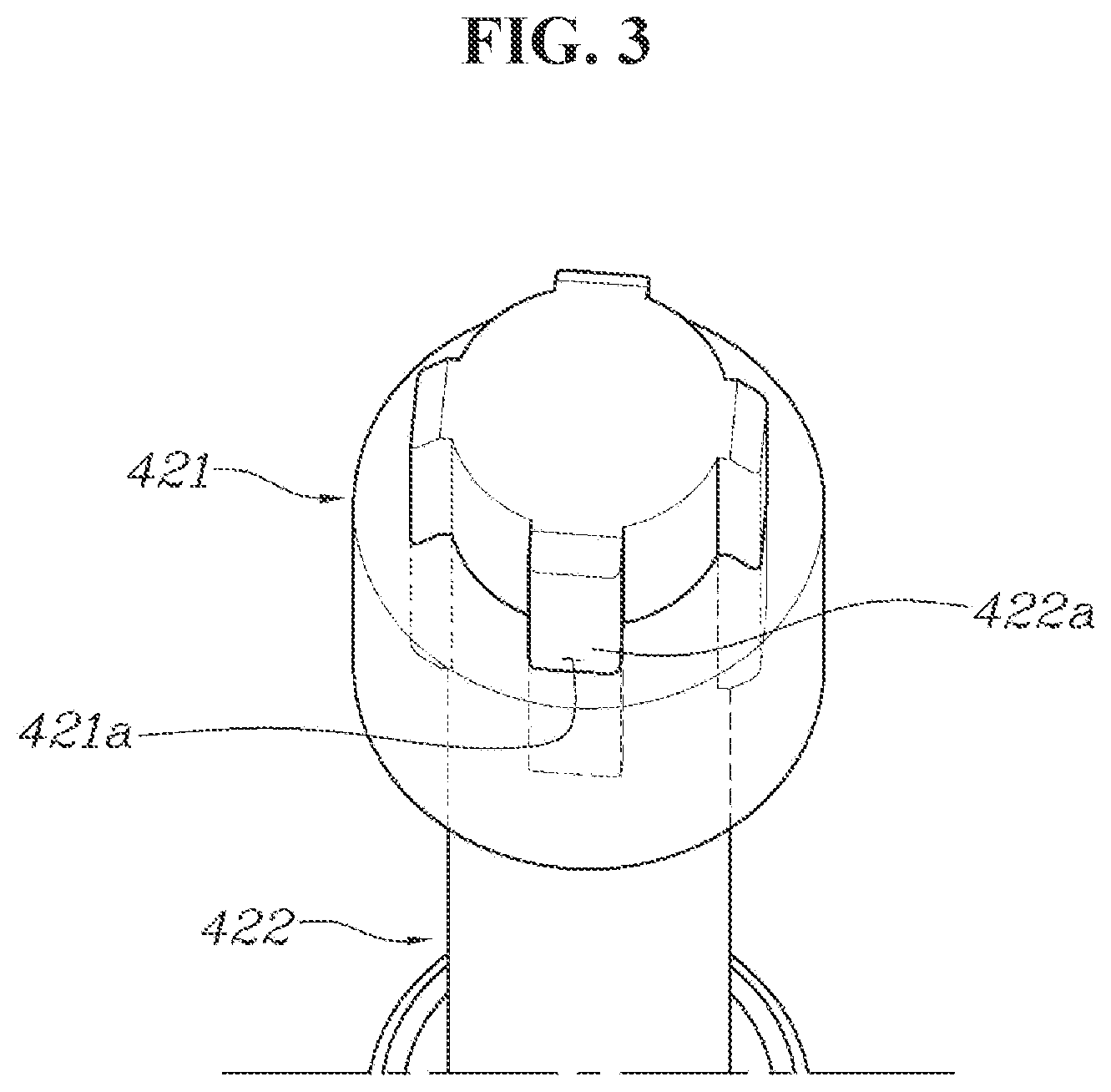 Patent US12134438 Figure 3 – Steering device of independent drive wheel and independent drive module including same
