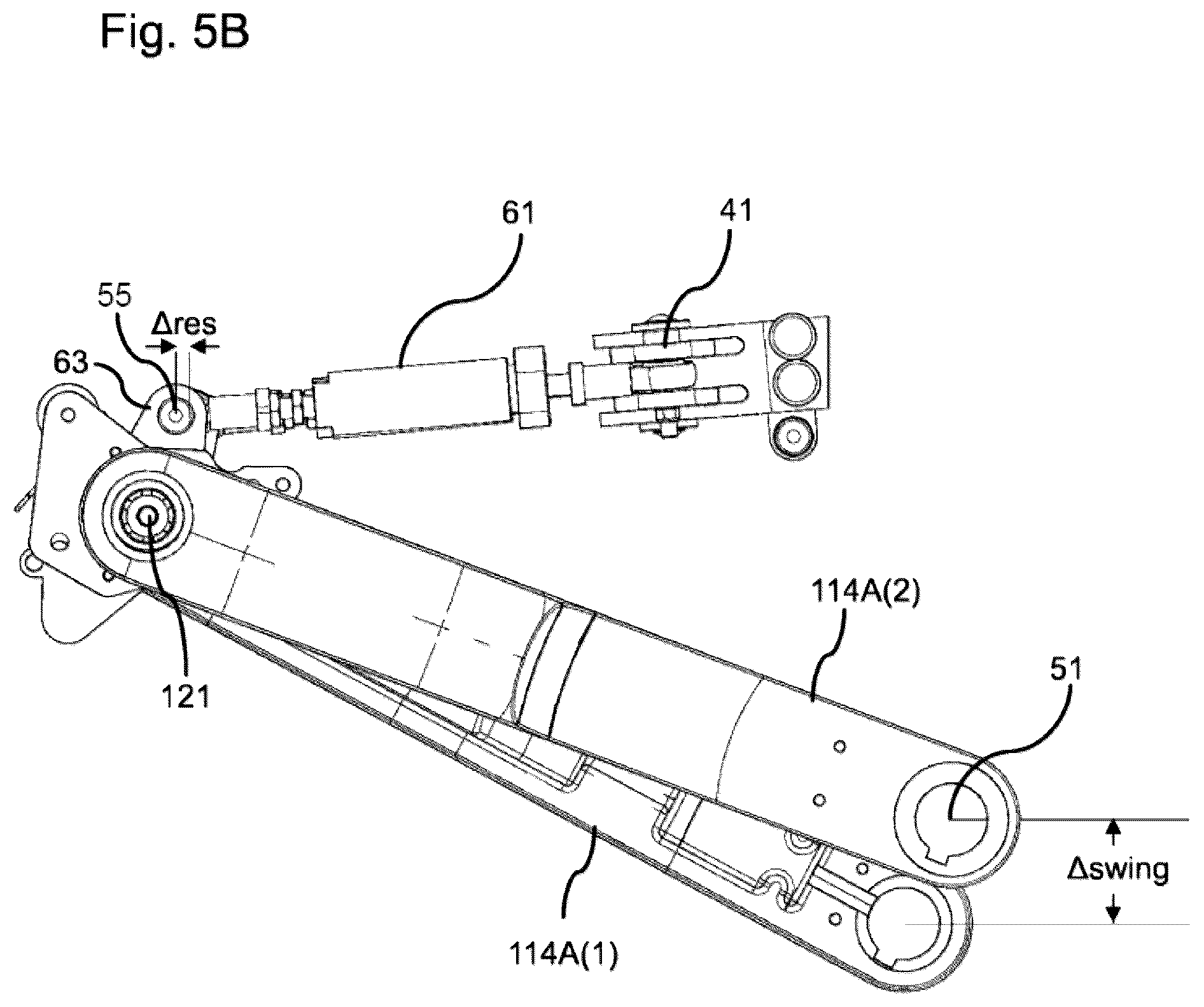 Patent US12134439 Figure 4 – Tilting suspension for a vehicle