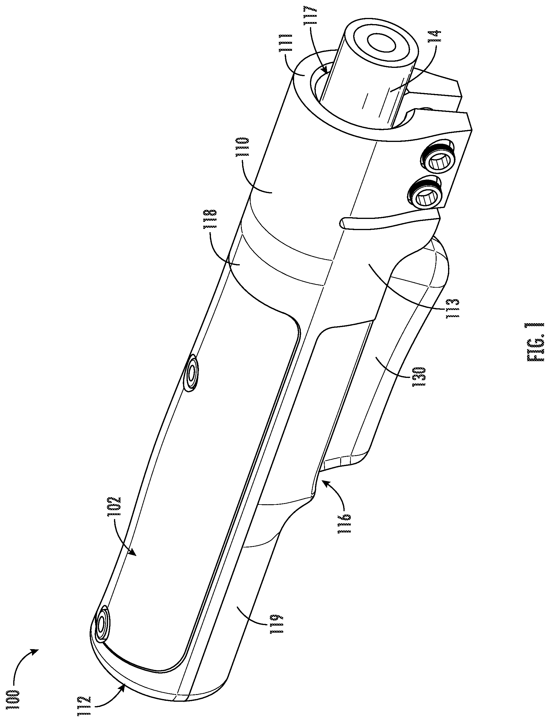 Patent US12134441 Figure 1 – Grip assembly for vehicle