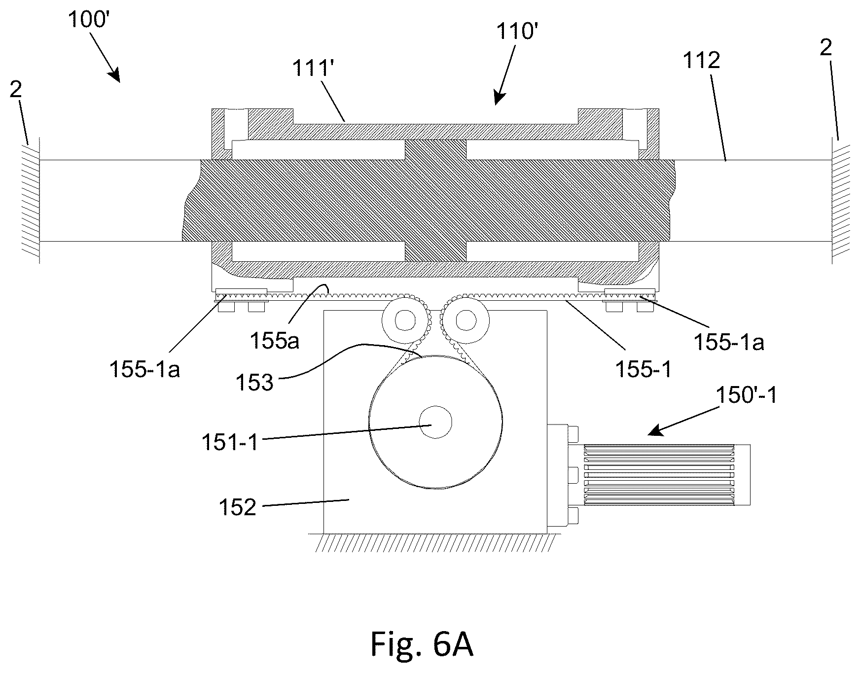 Patent US12134446 Figure 5 – Active roll stabilisation system for vessels