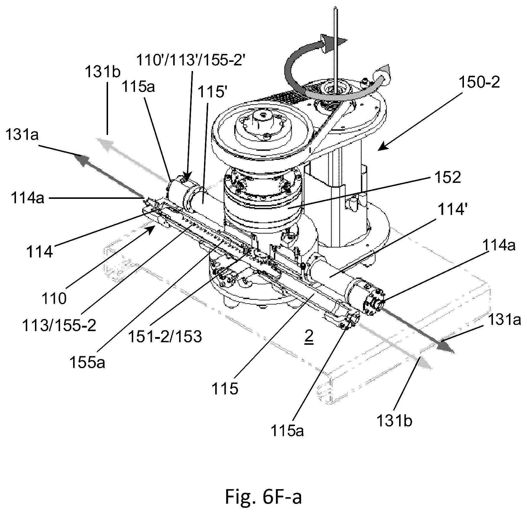 Patent US12134446 Figure 10 – Active roll stabilisation system for vessels